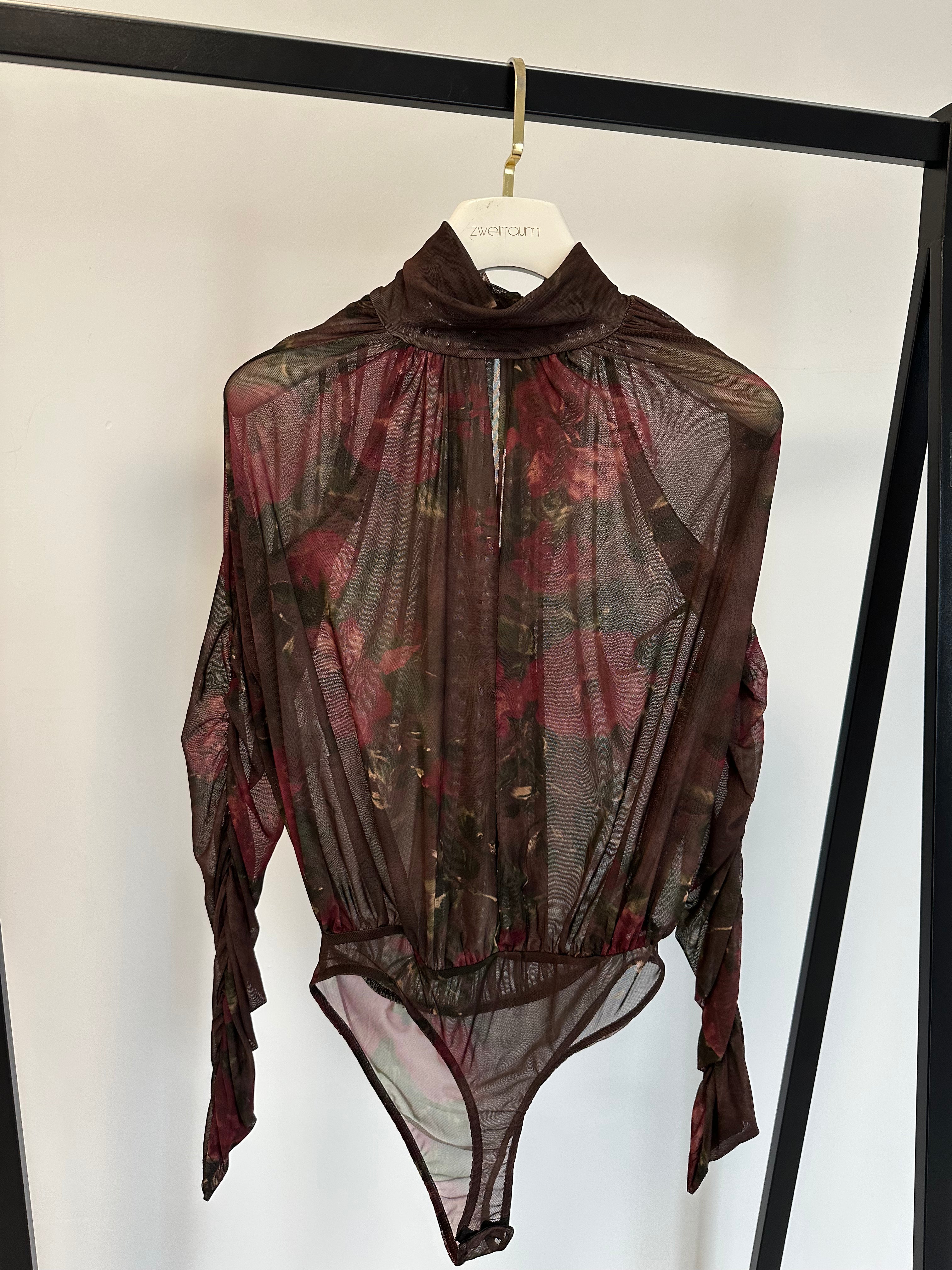 Longsleeve Body Cutout Flower