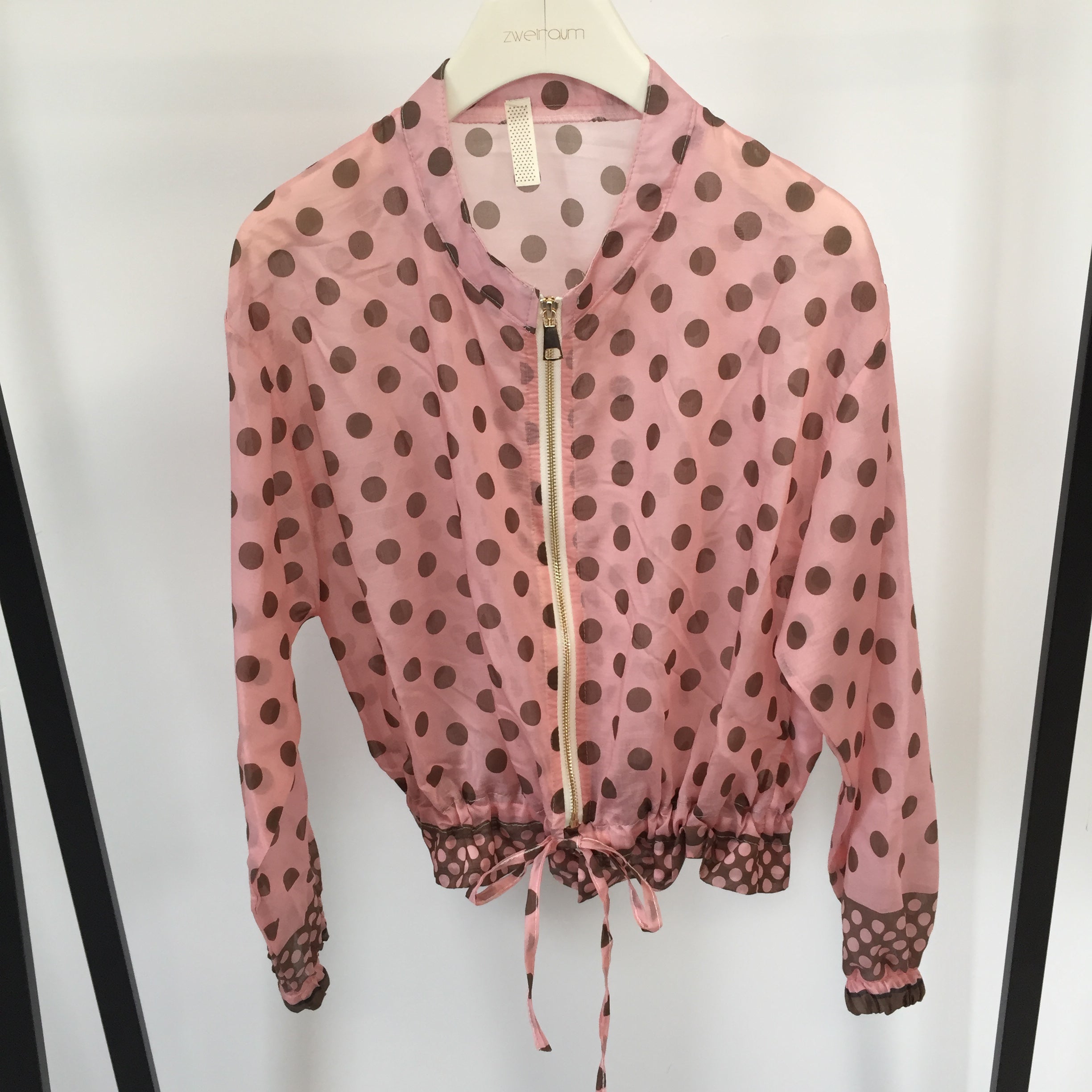 Sheer Polkadot Jacke