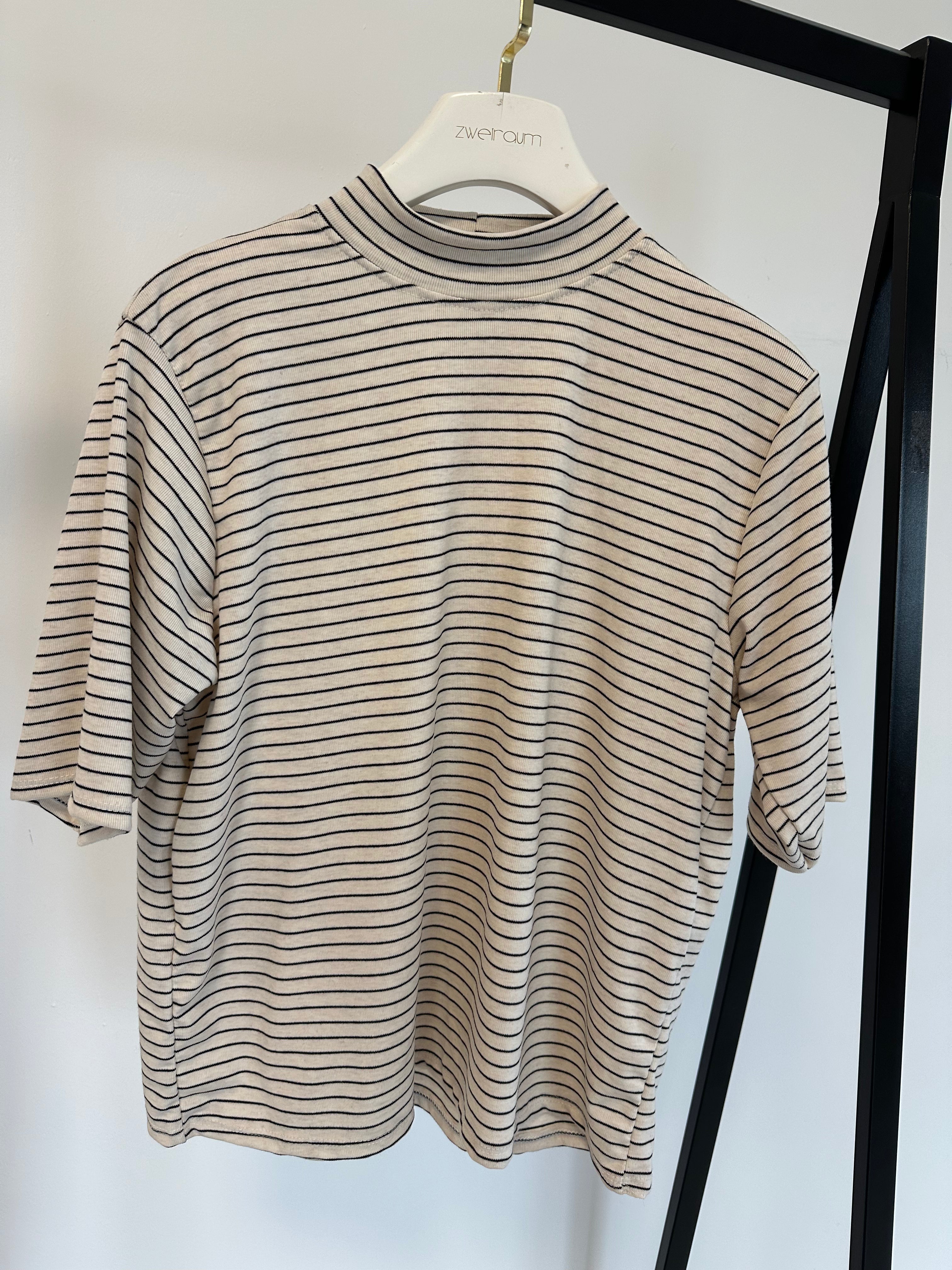Turtleneck Shirt Stripes