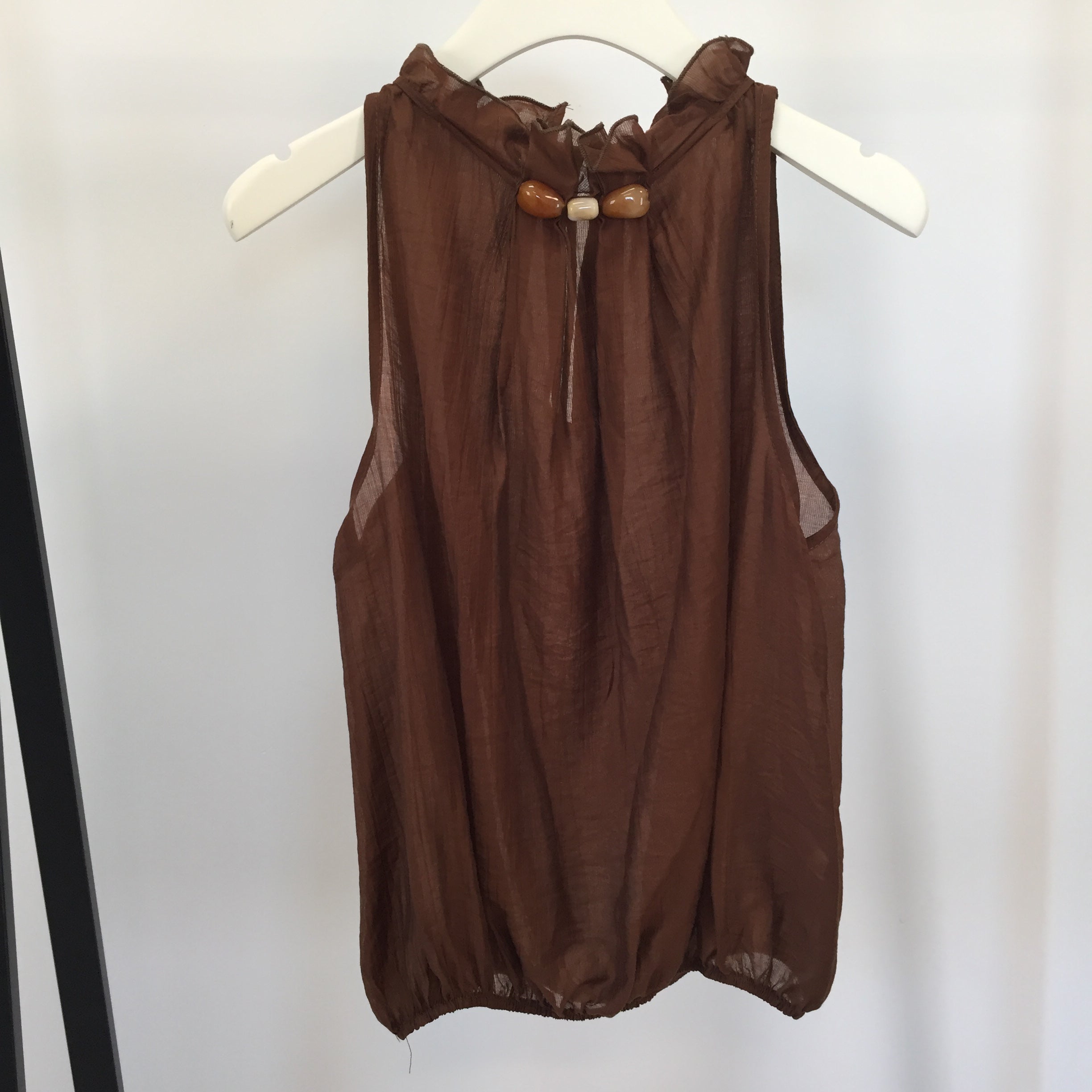 Neckholder Top mit Steinen