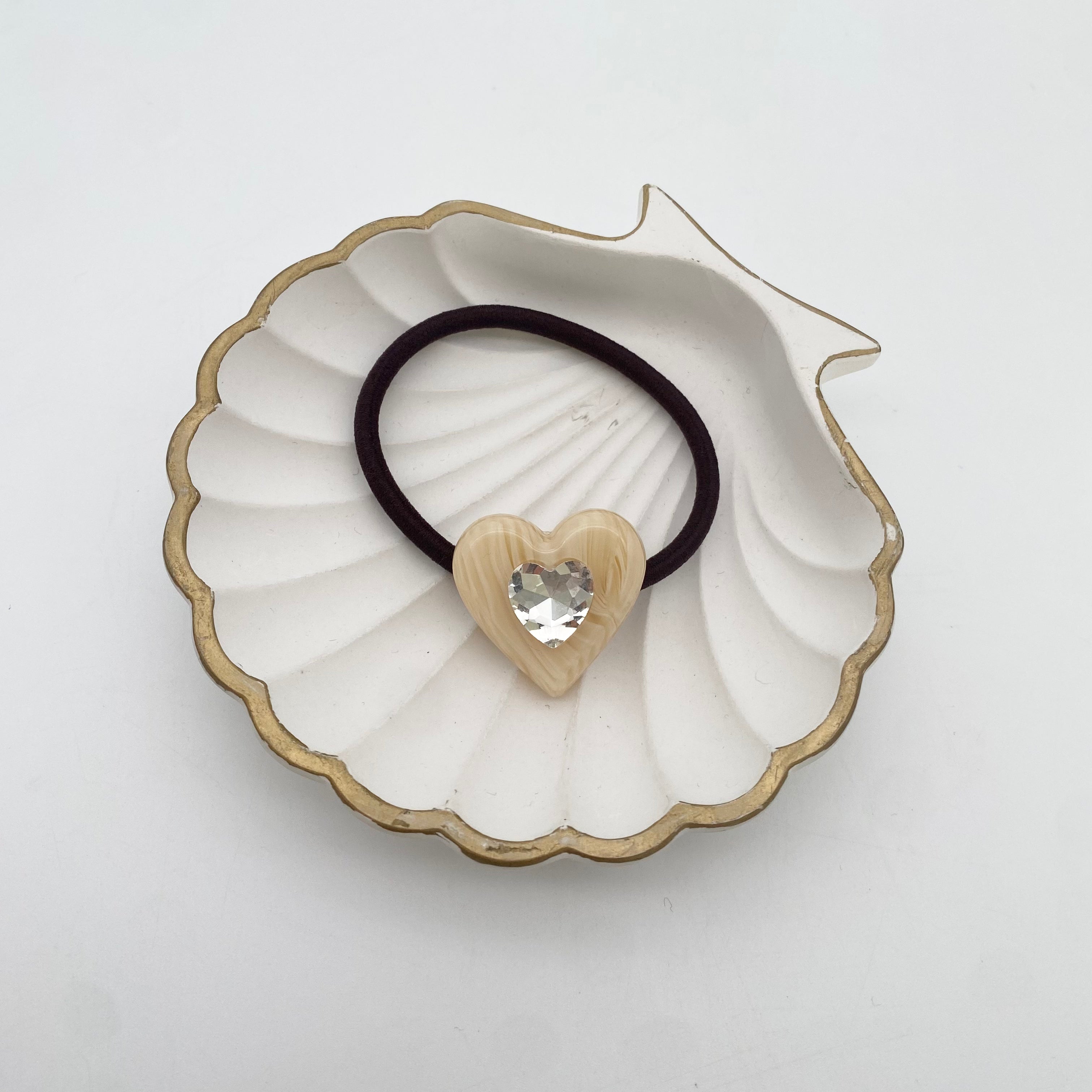 Haargummi Sparkling Heart