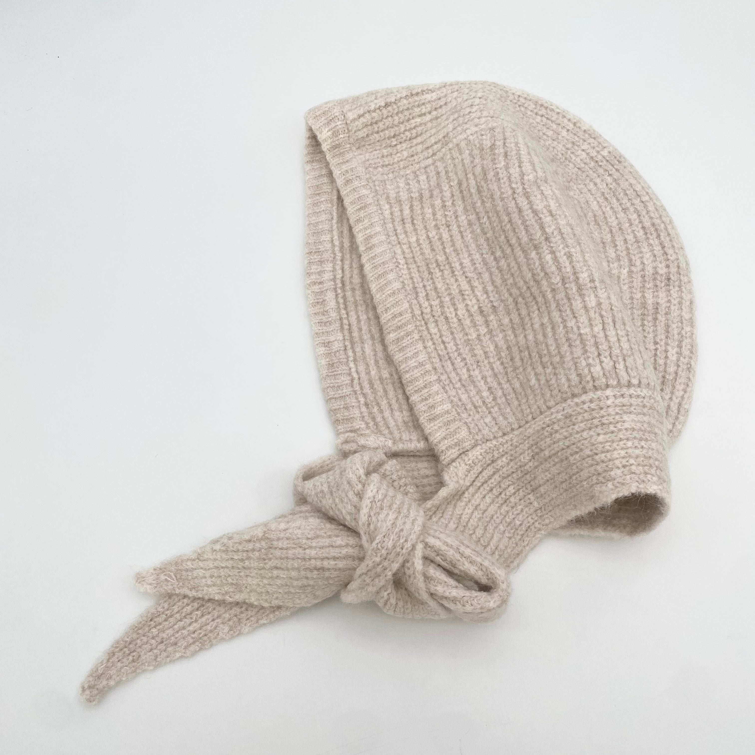 Knit Kapuze mit Schal