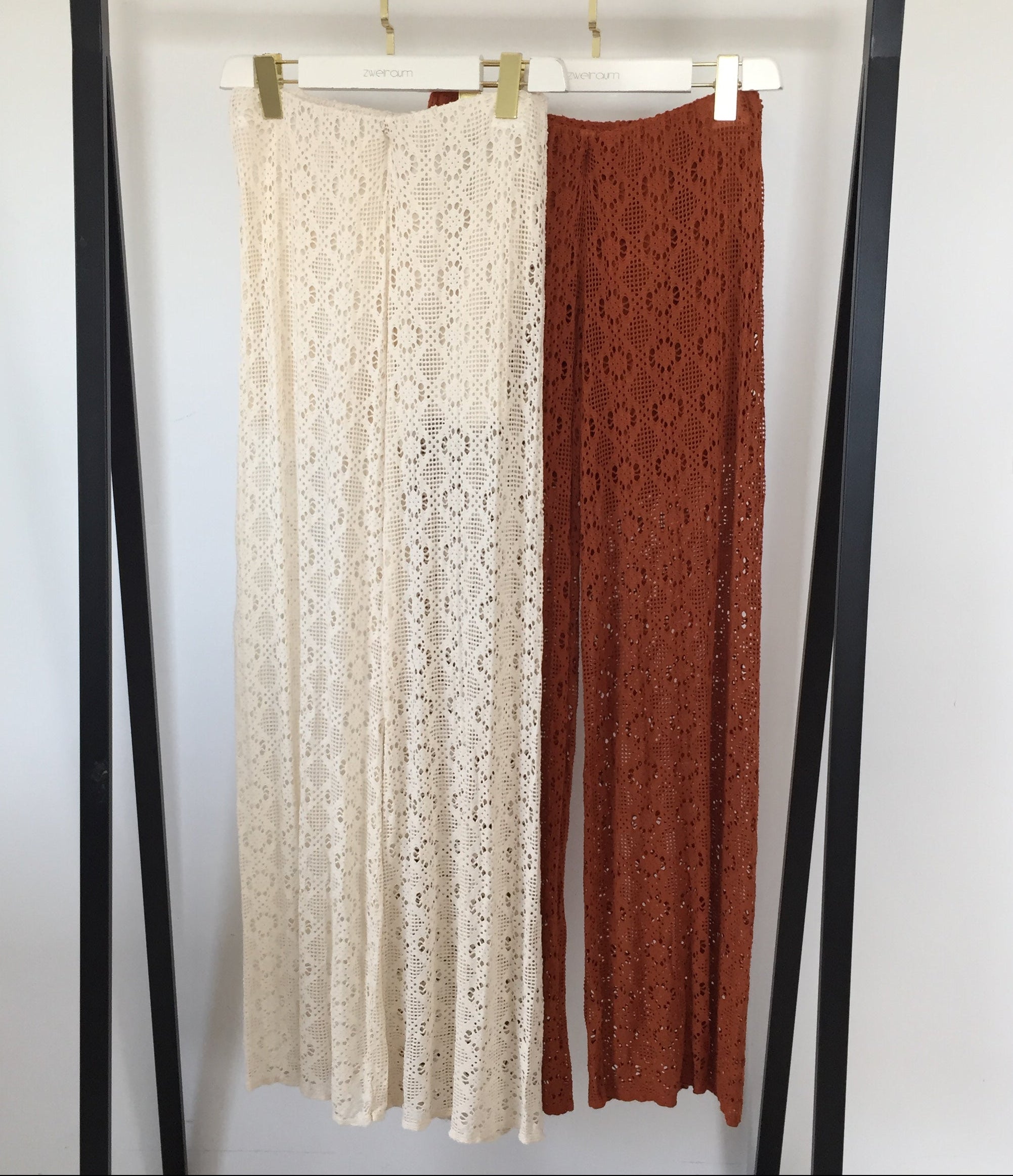 Lace Festival Hose Straight Leg