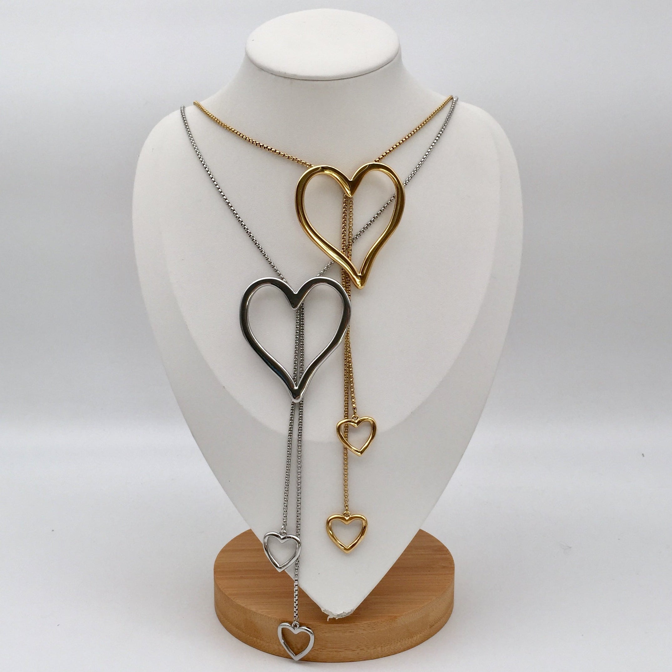 Long Kette Hearts