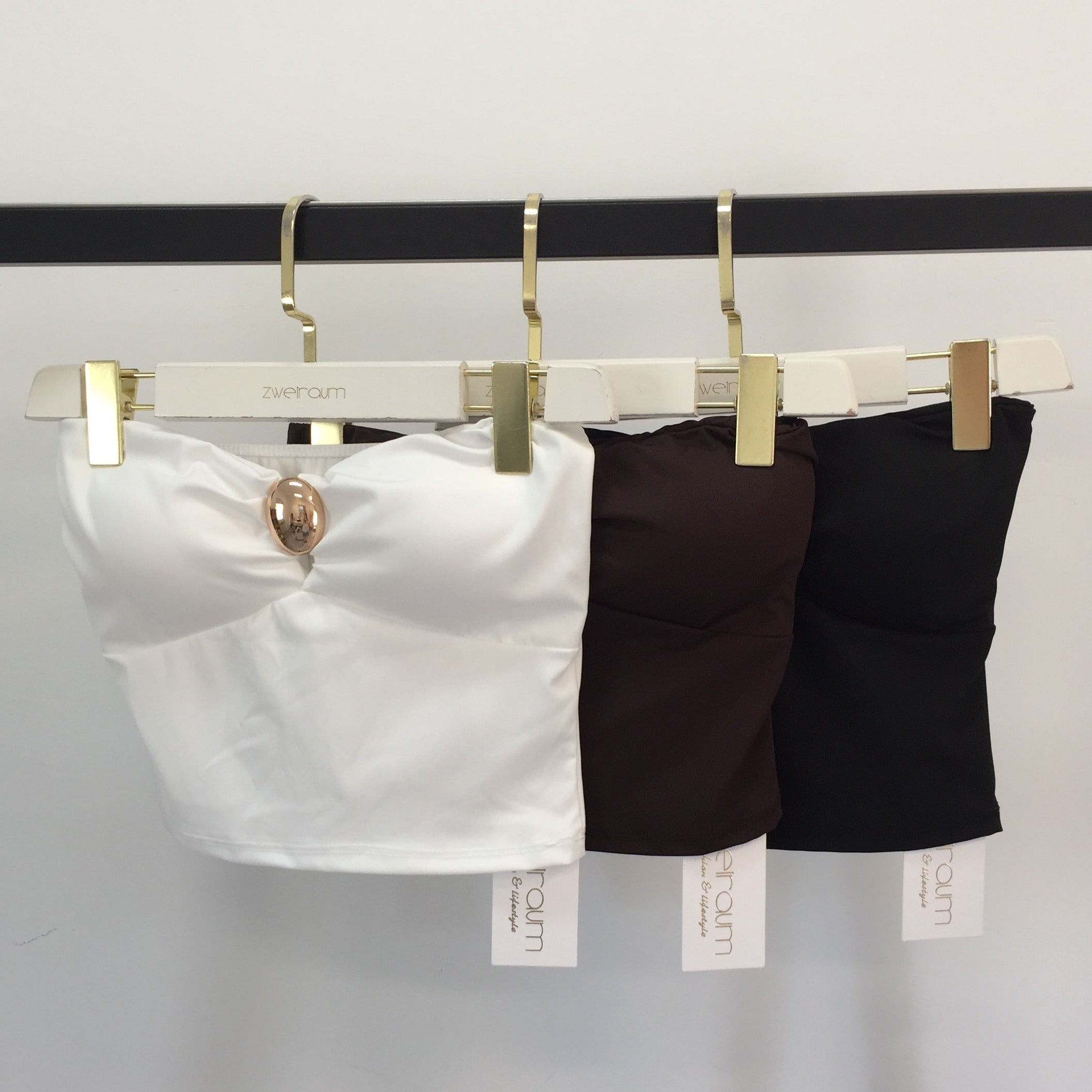 Tube Top Golden Detail
