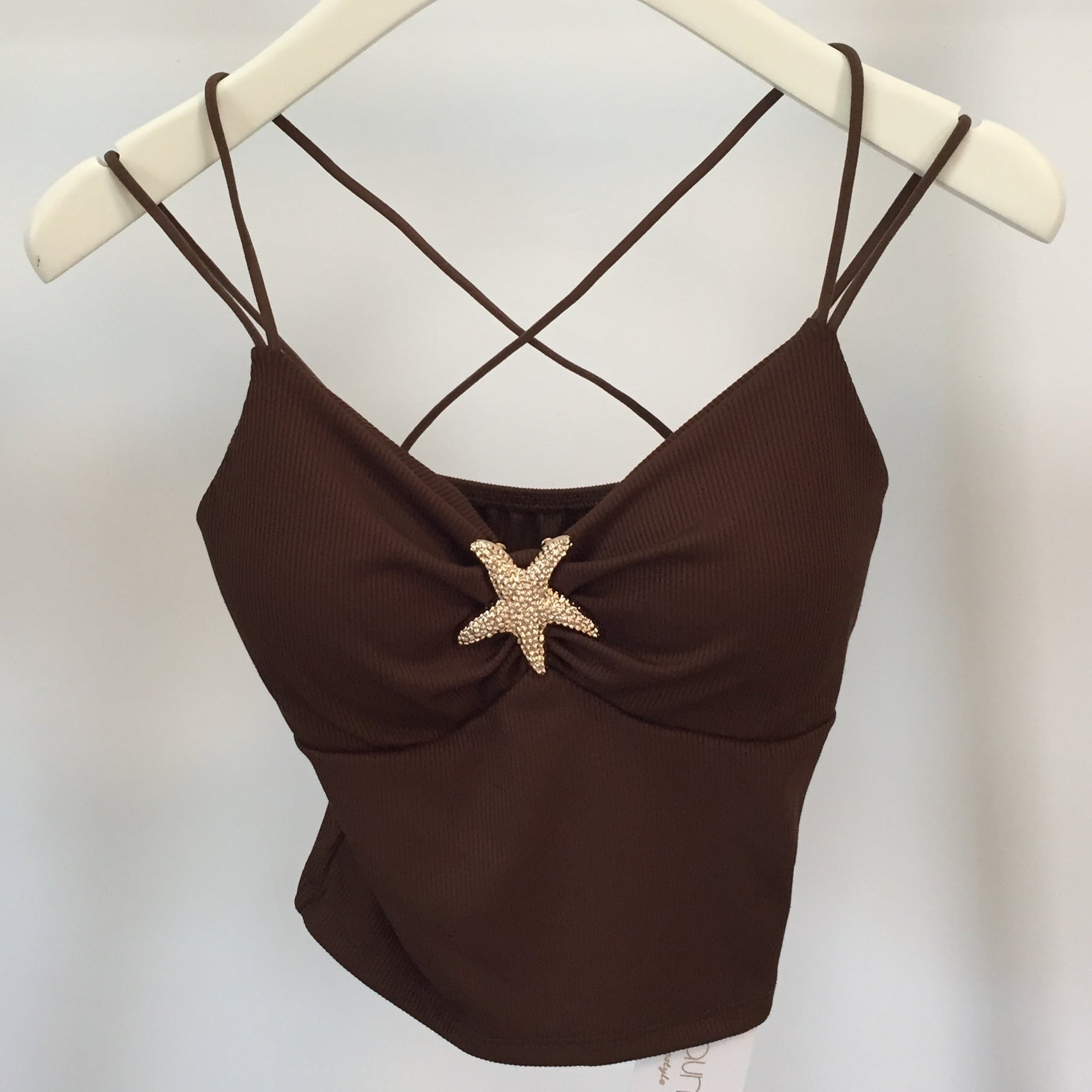 Cross Back Top Seestern