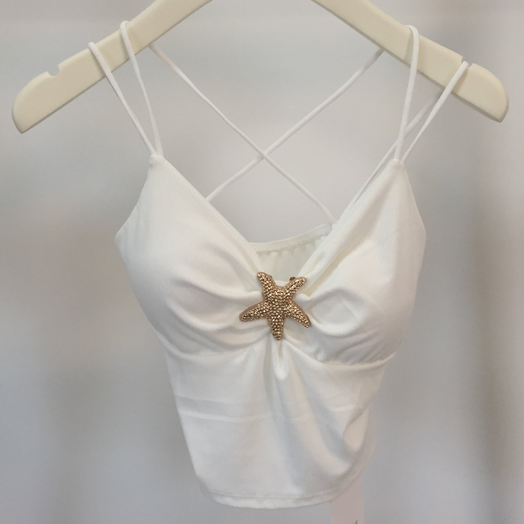 Cross Back Top Seestern