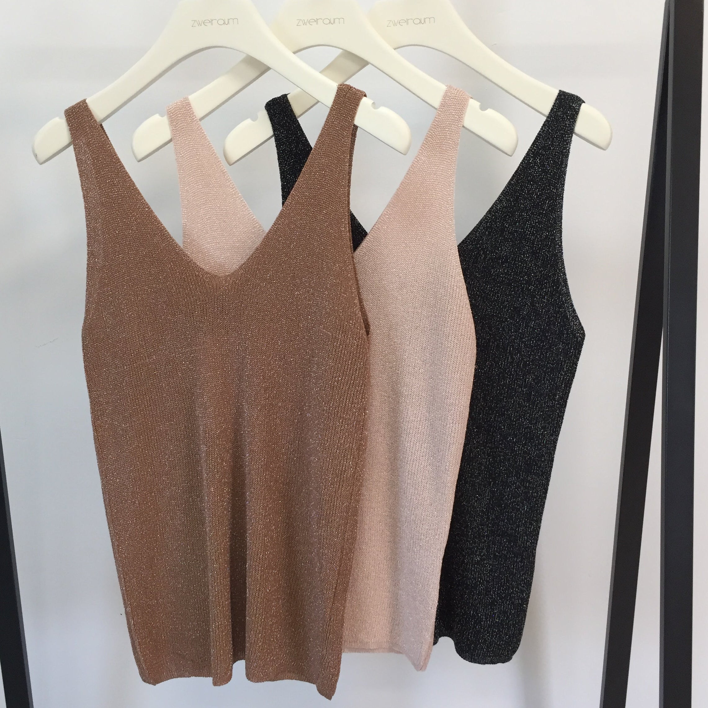 Loose Knit Top Glitter