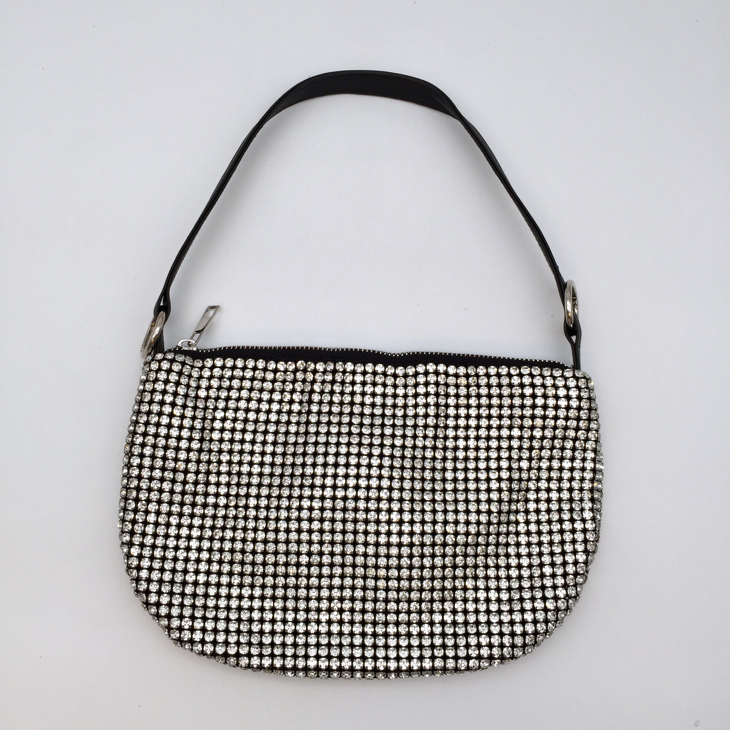 Mini Tasche Silver Sparkle