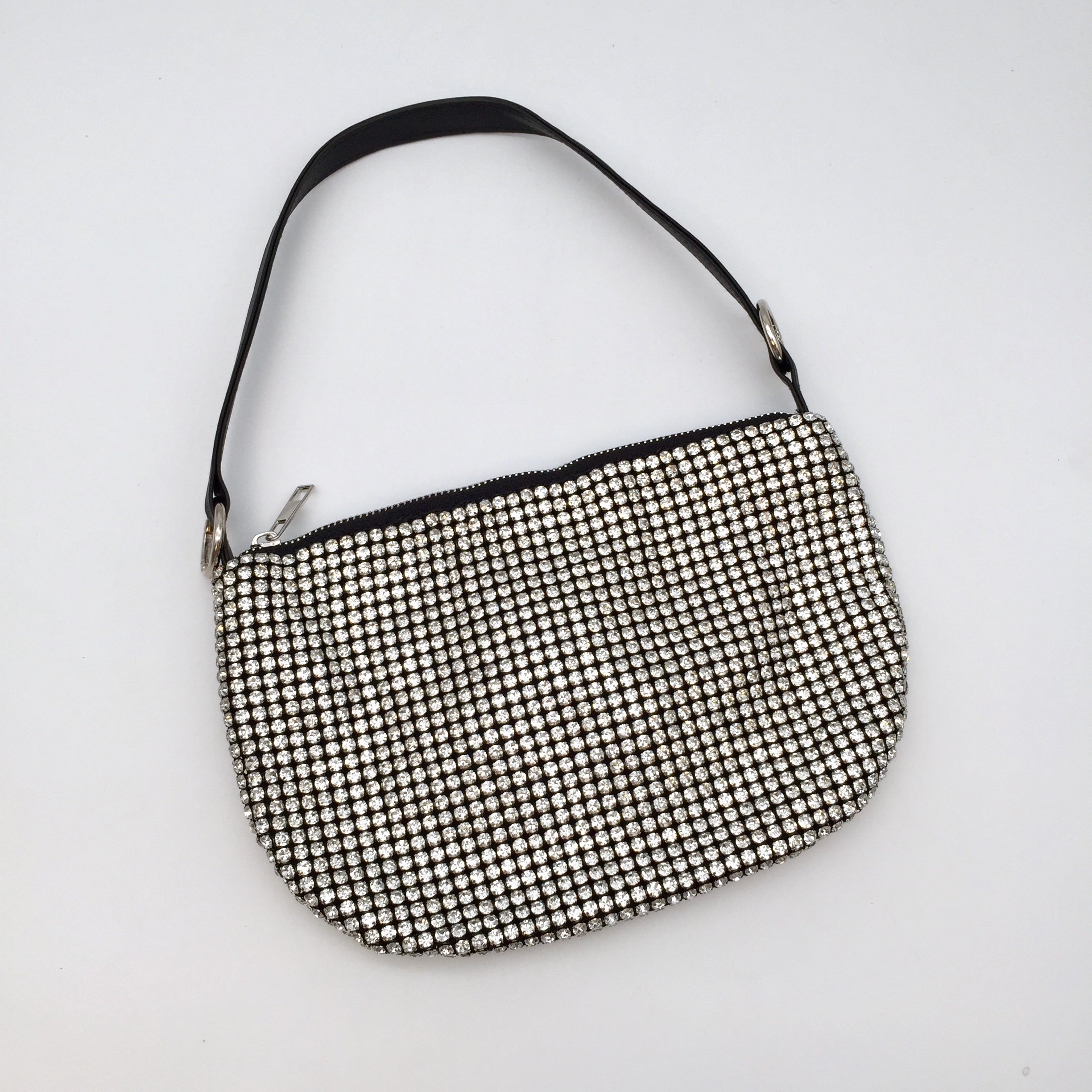 Mini Tasche Silver Sparkle