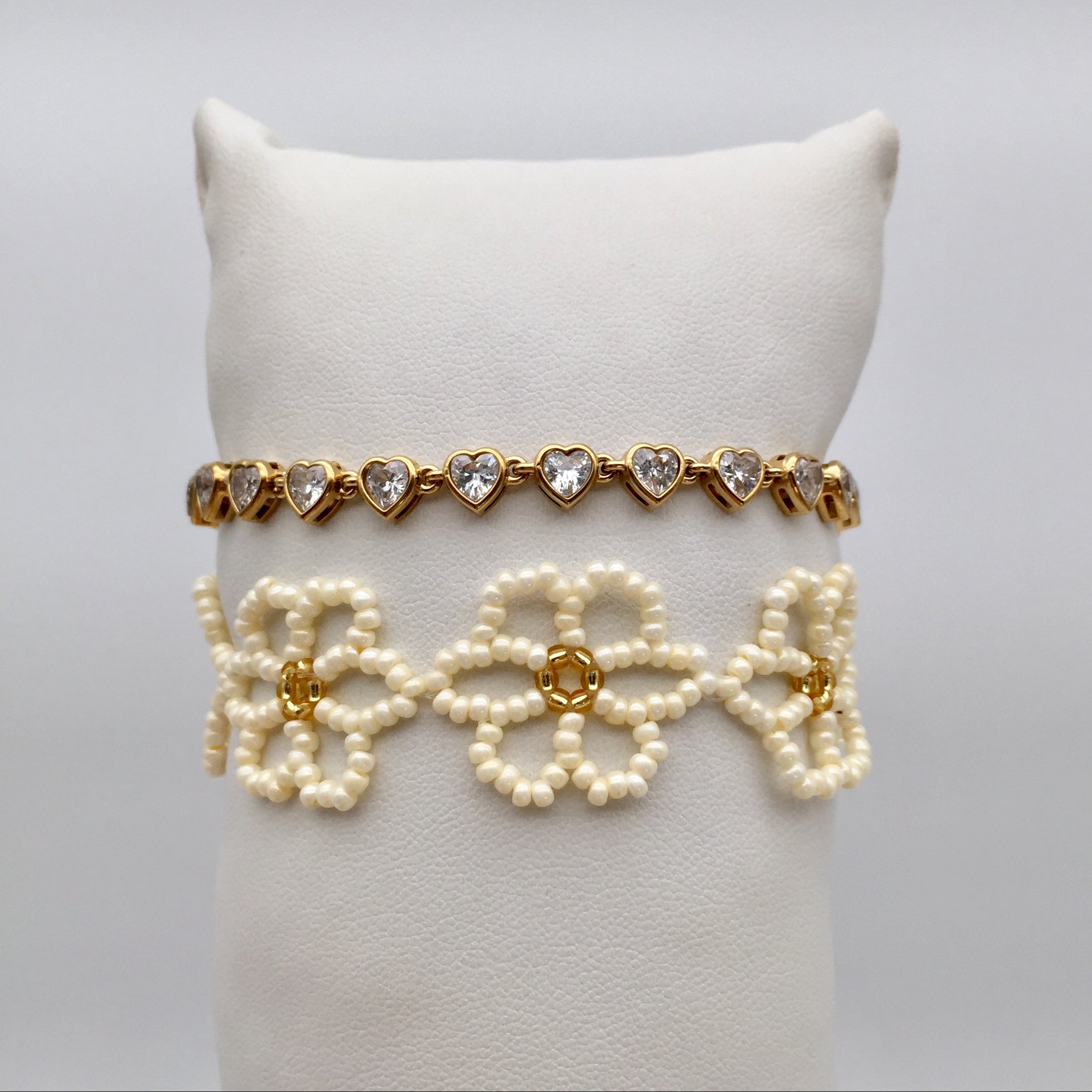 Armkette Multi Hearts