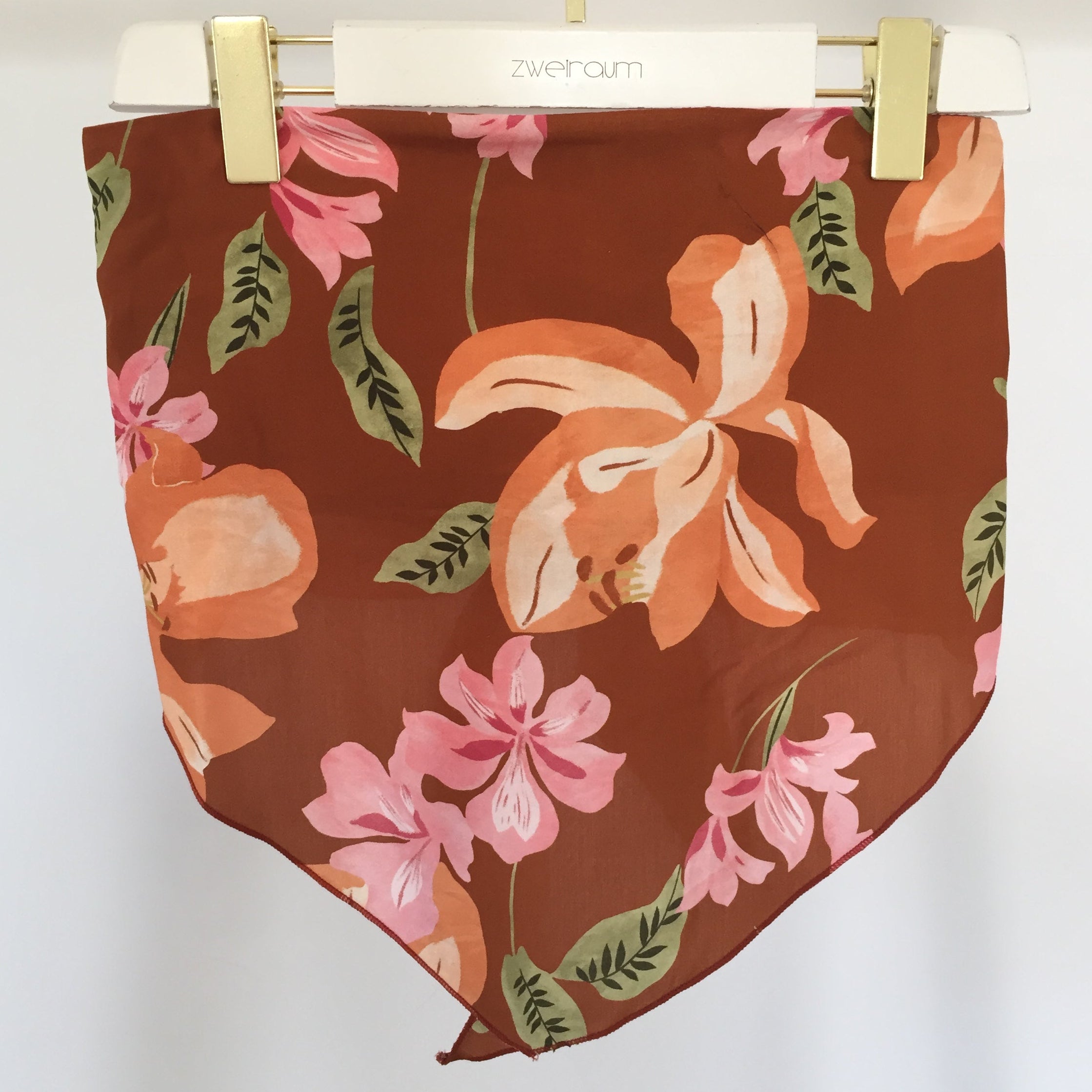 Bandeau Oberteil Hibiskus