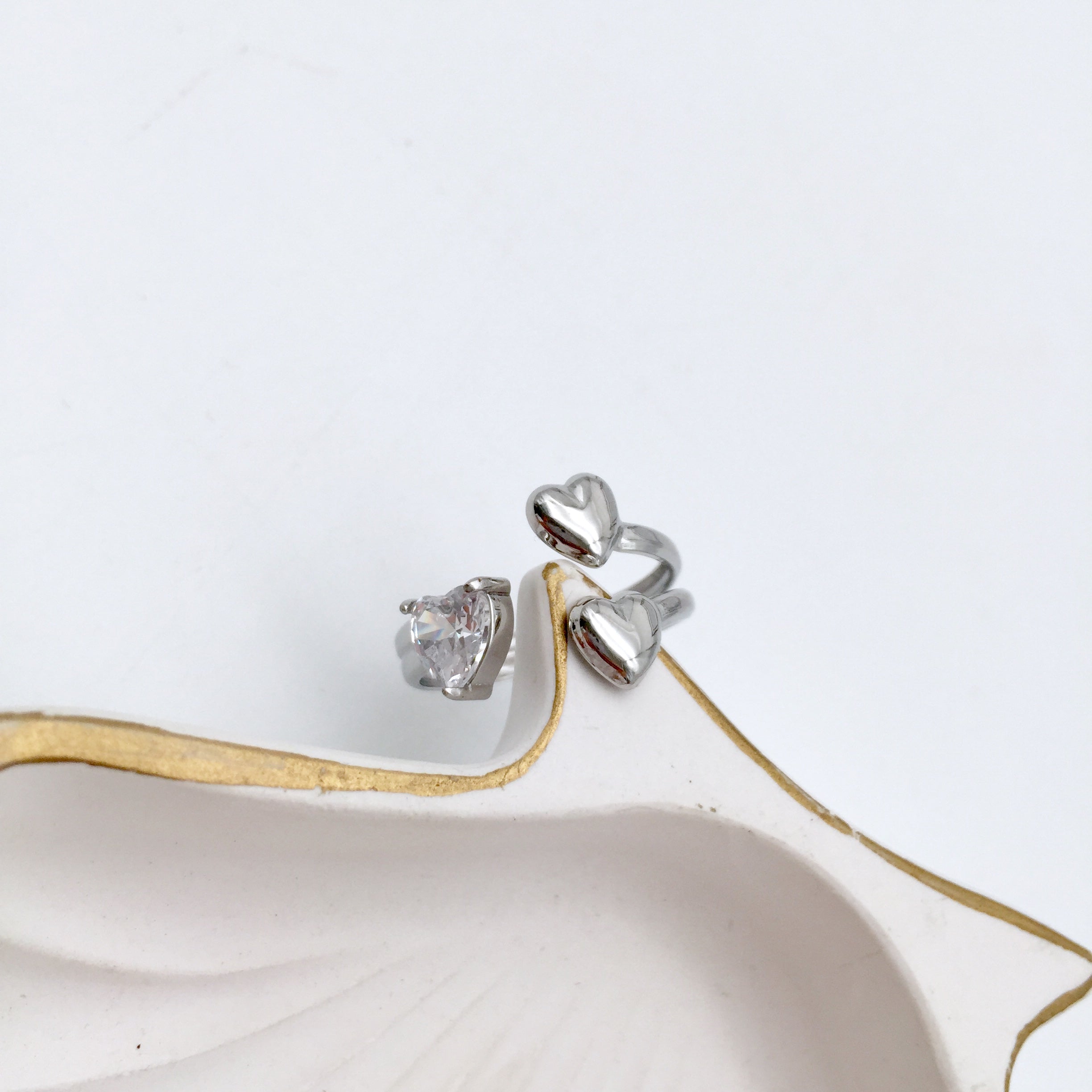 Ring Tripple Heart