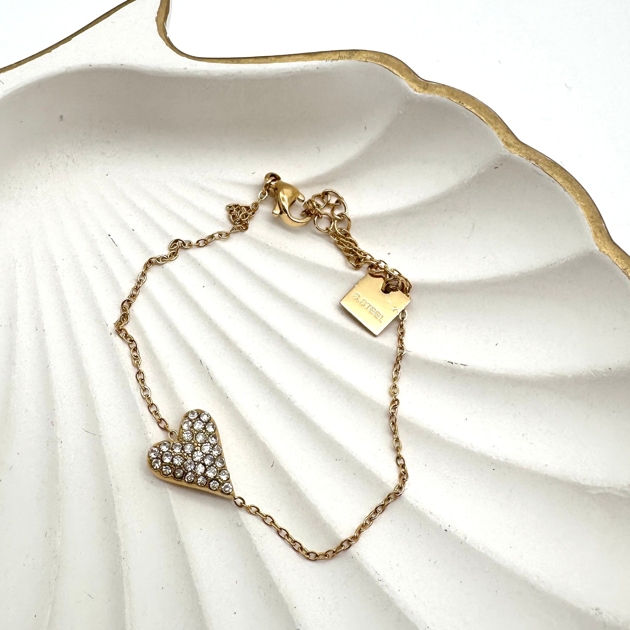 Armkette Sparkling Heart