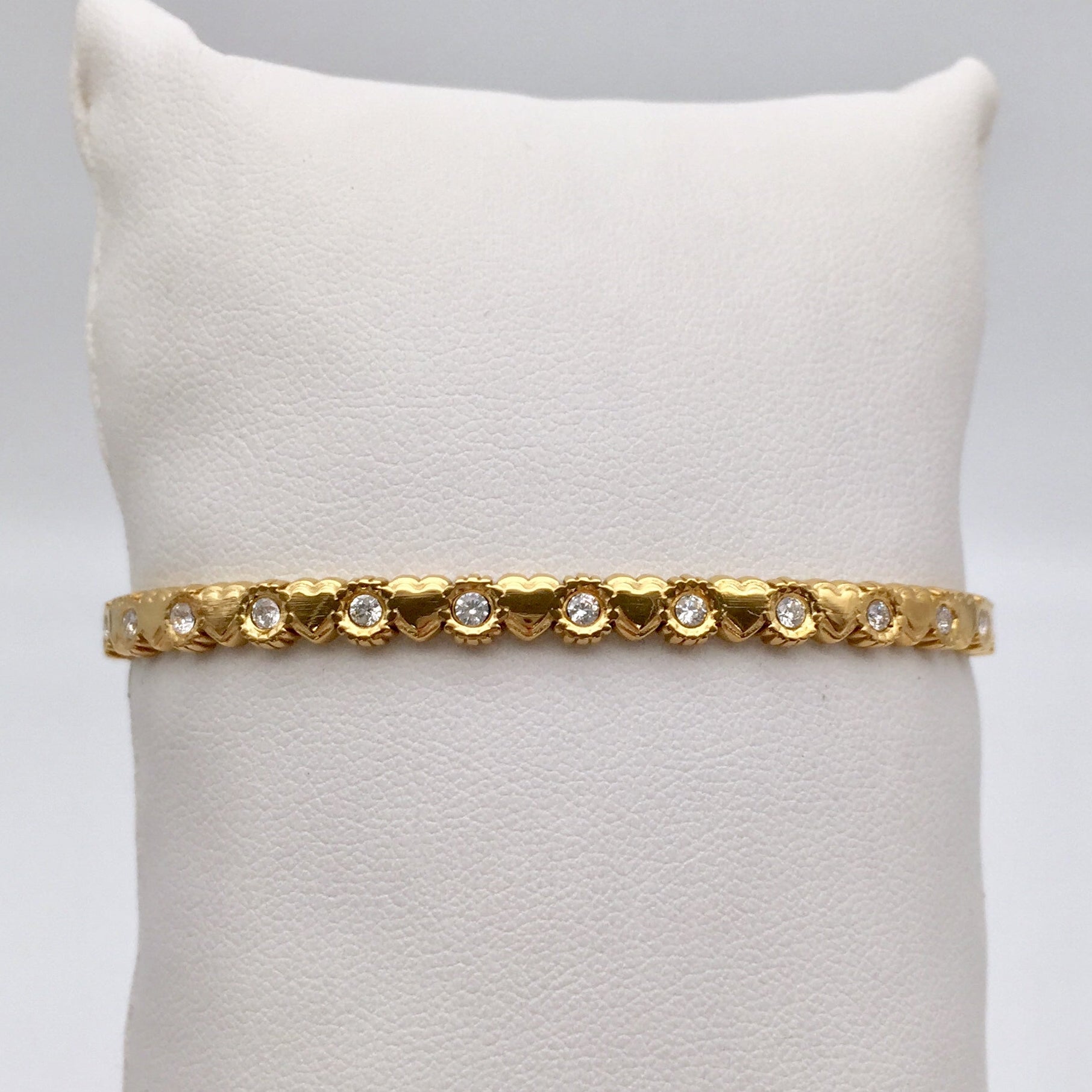 Armreif Heart Sparkle