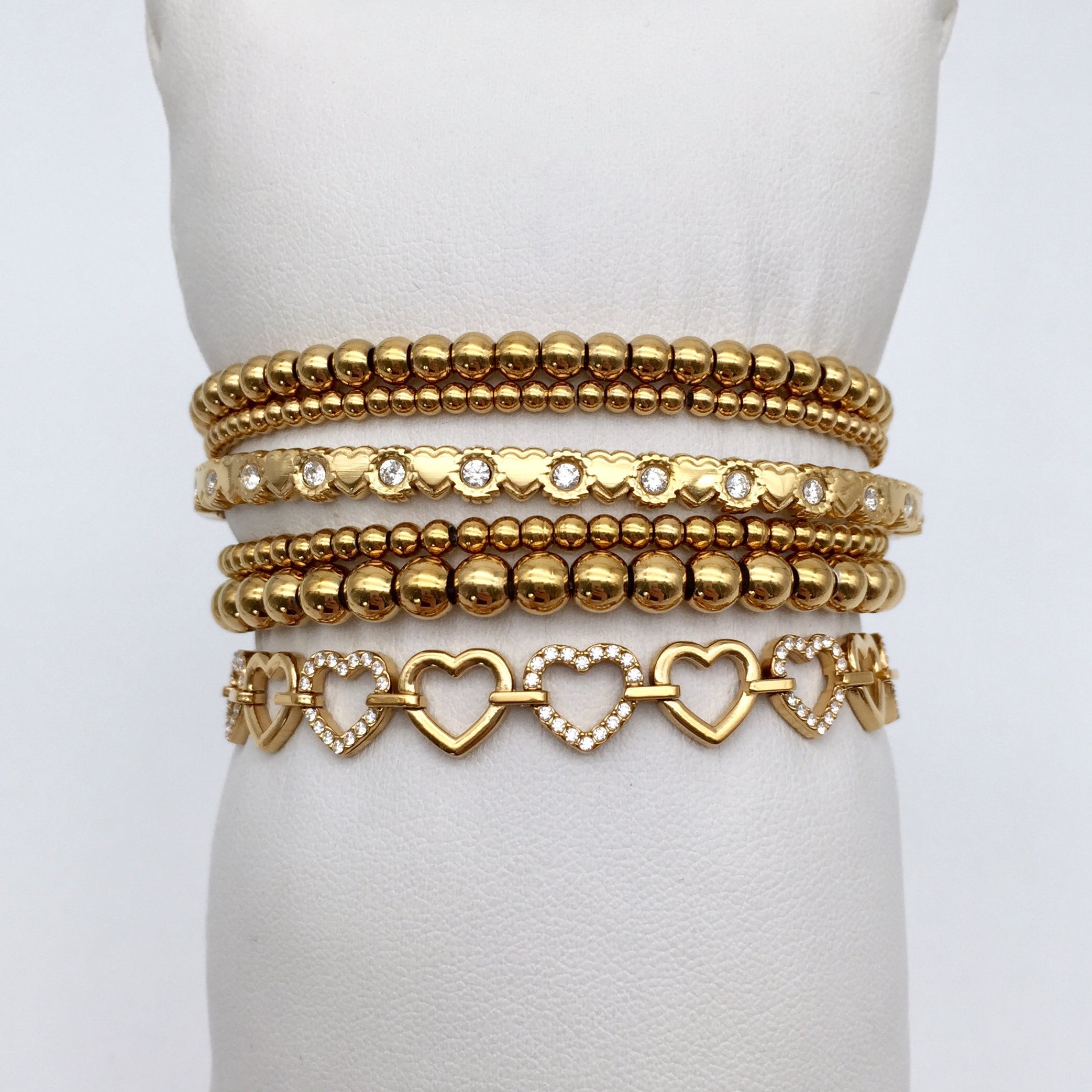 Armreif Heart Sparkle