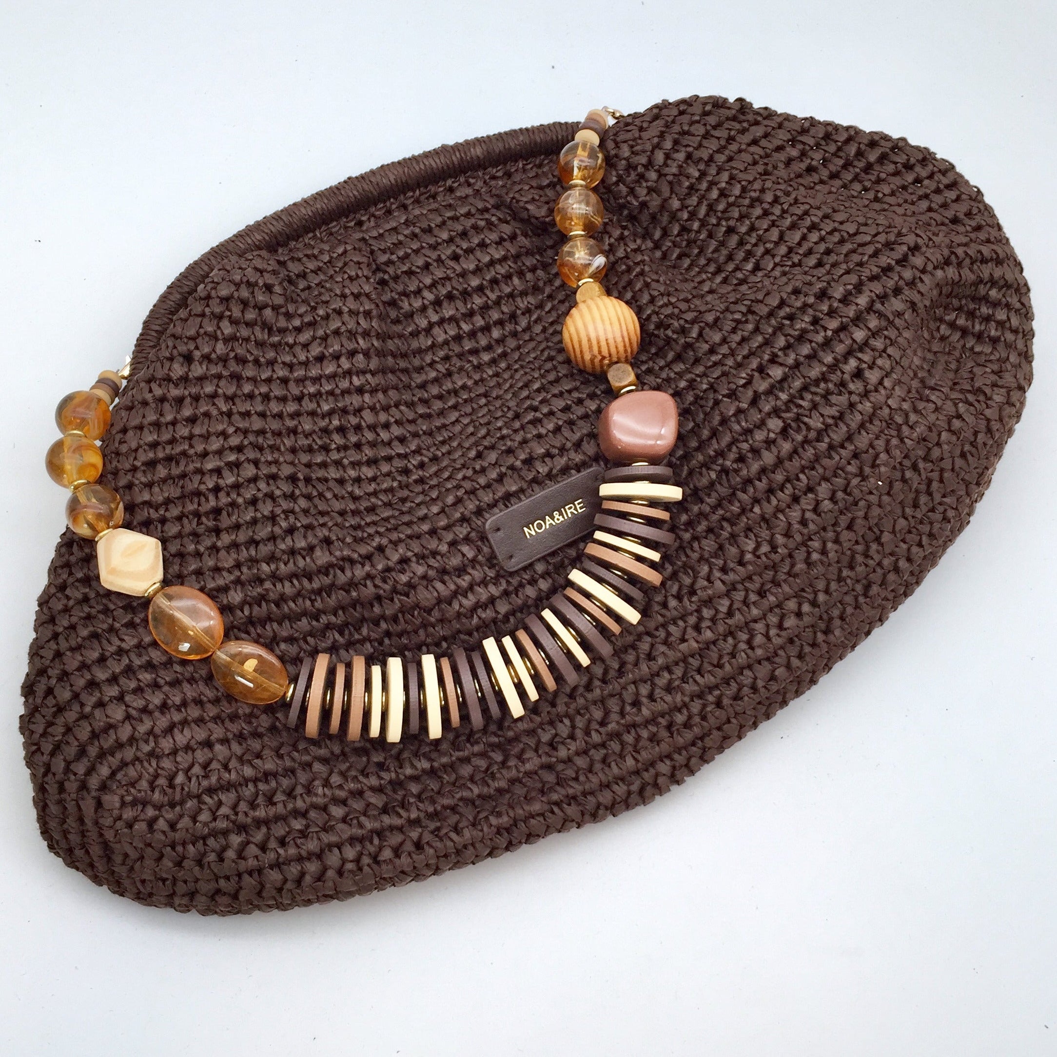 Bast Clutch Pearl Chain