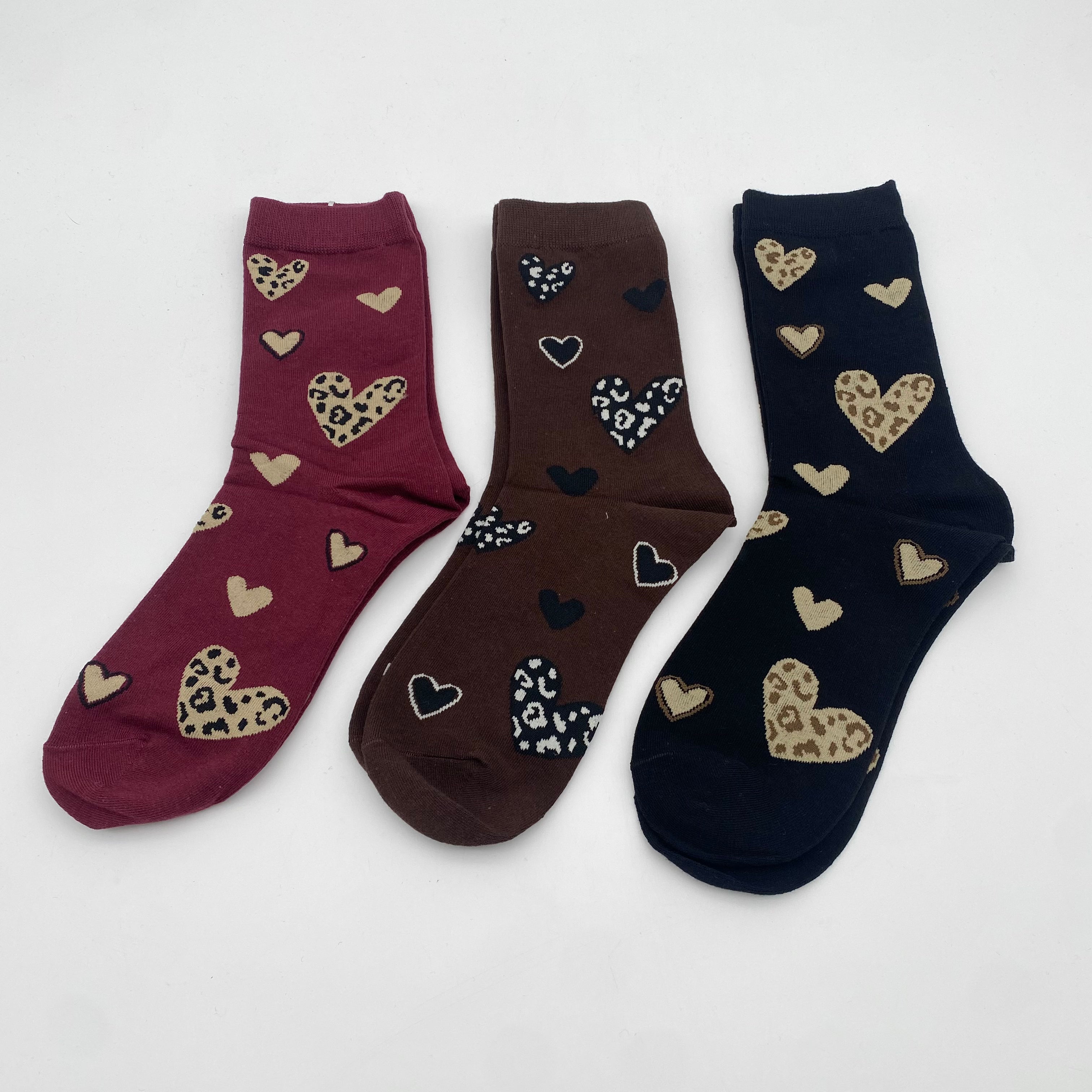 Socken Leo Hearts