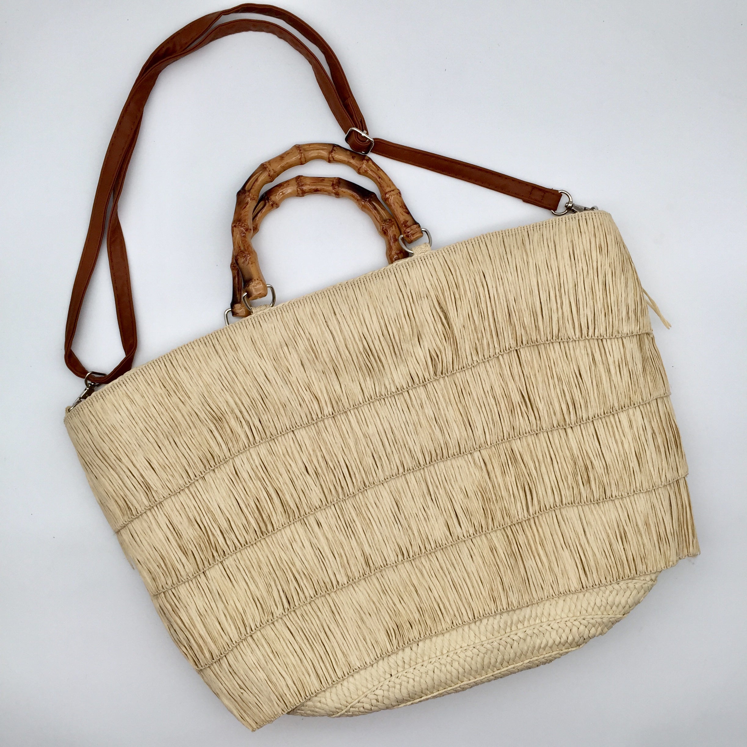 Korb Tasche Fringes