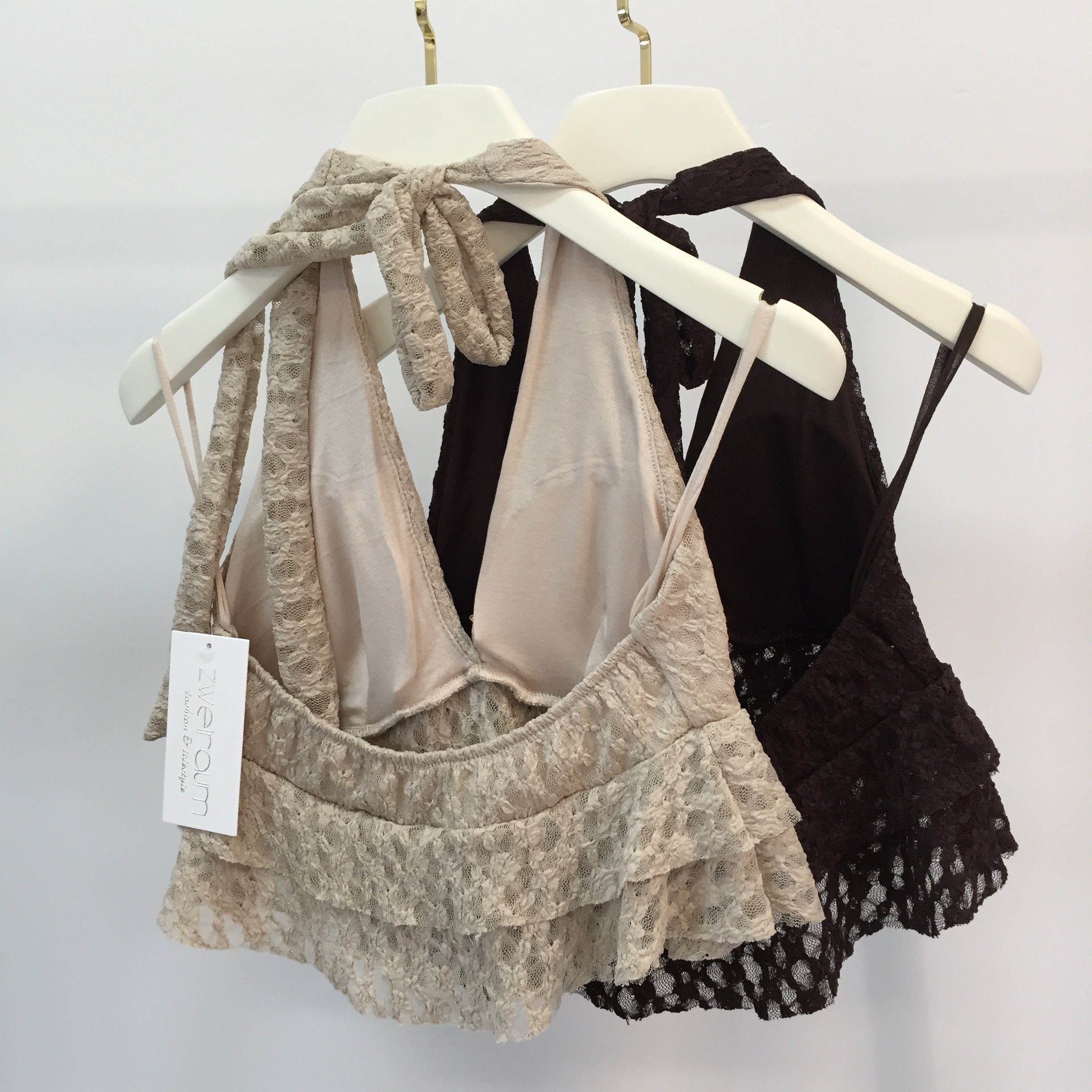 Neckholder Top Lace Sun