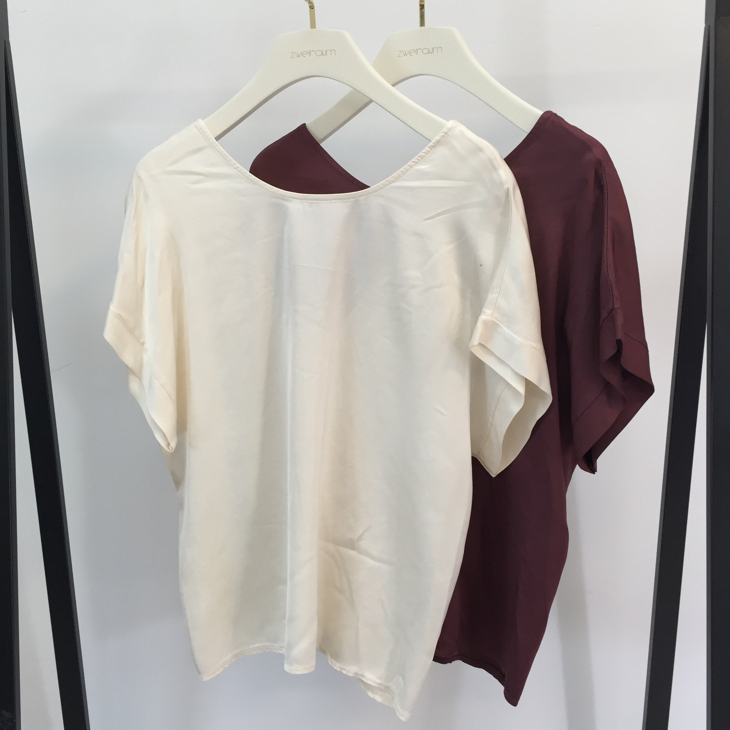 Silky Oberteil Scrunched Back