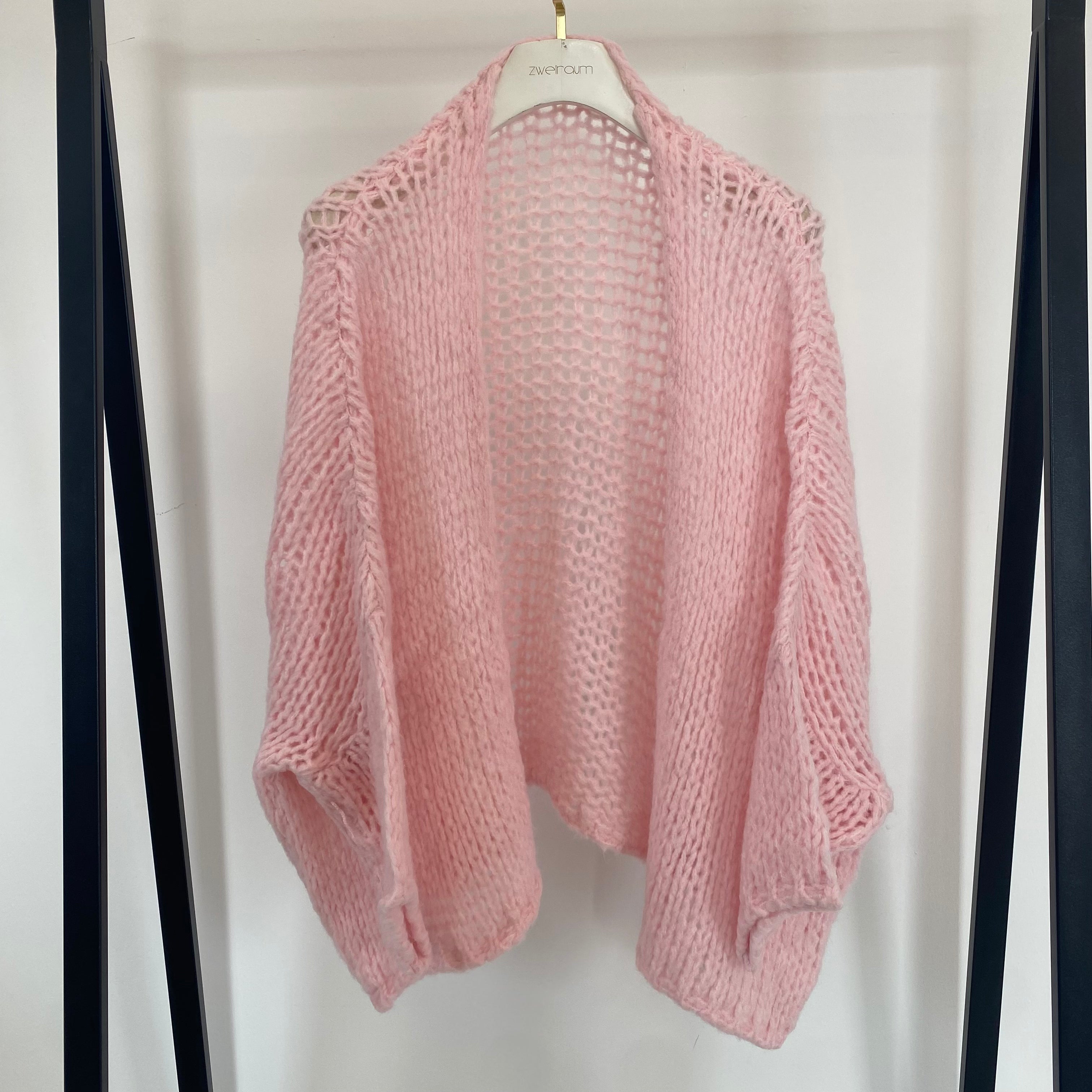 Oversize Grobstrick Jacke