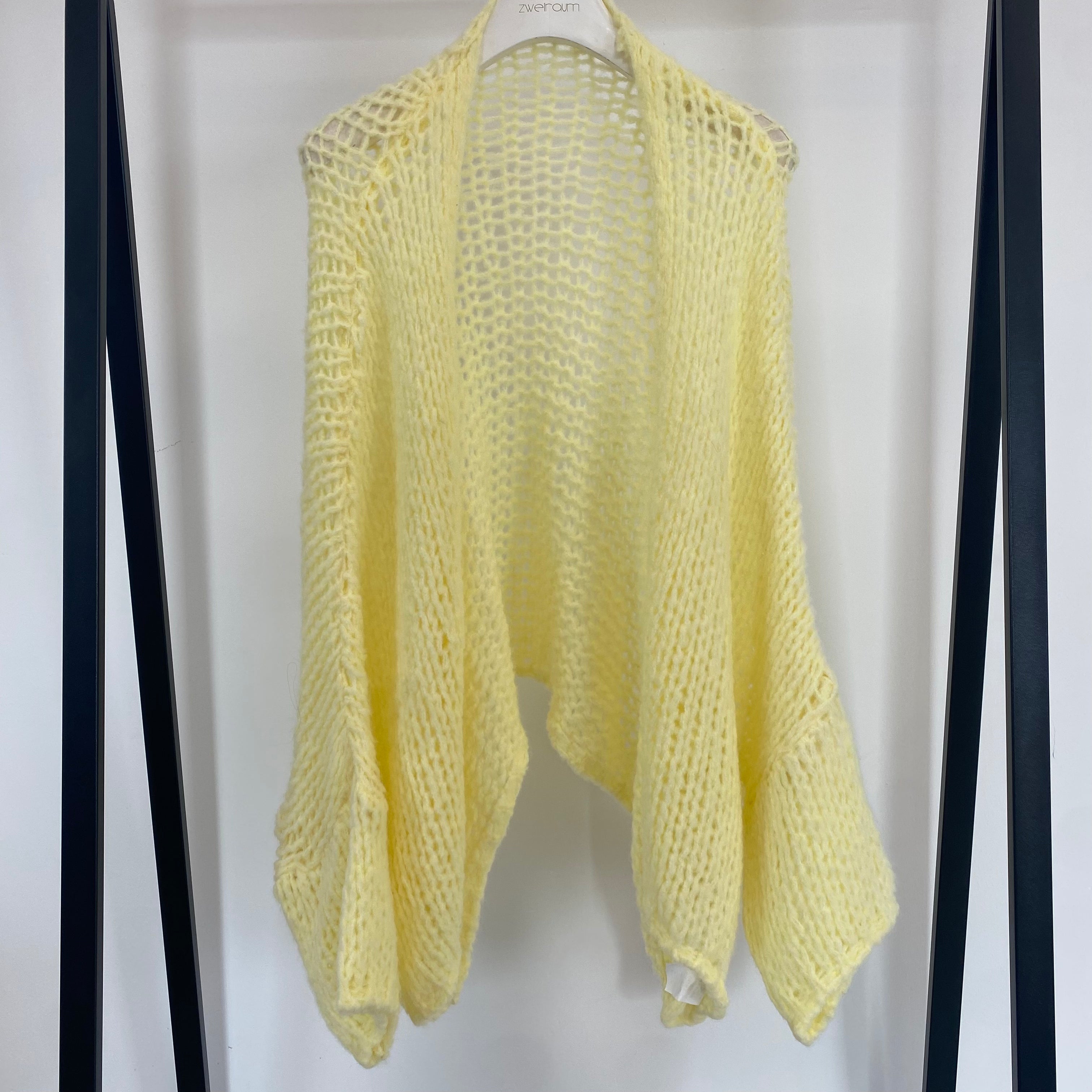 Oversize Grobstrick Jacke