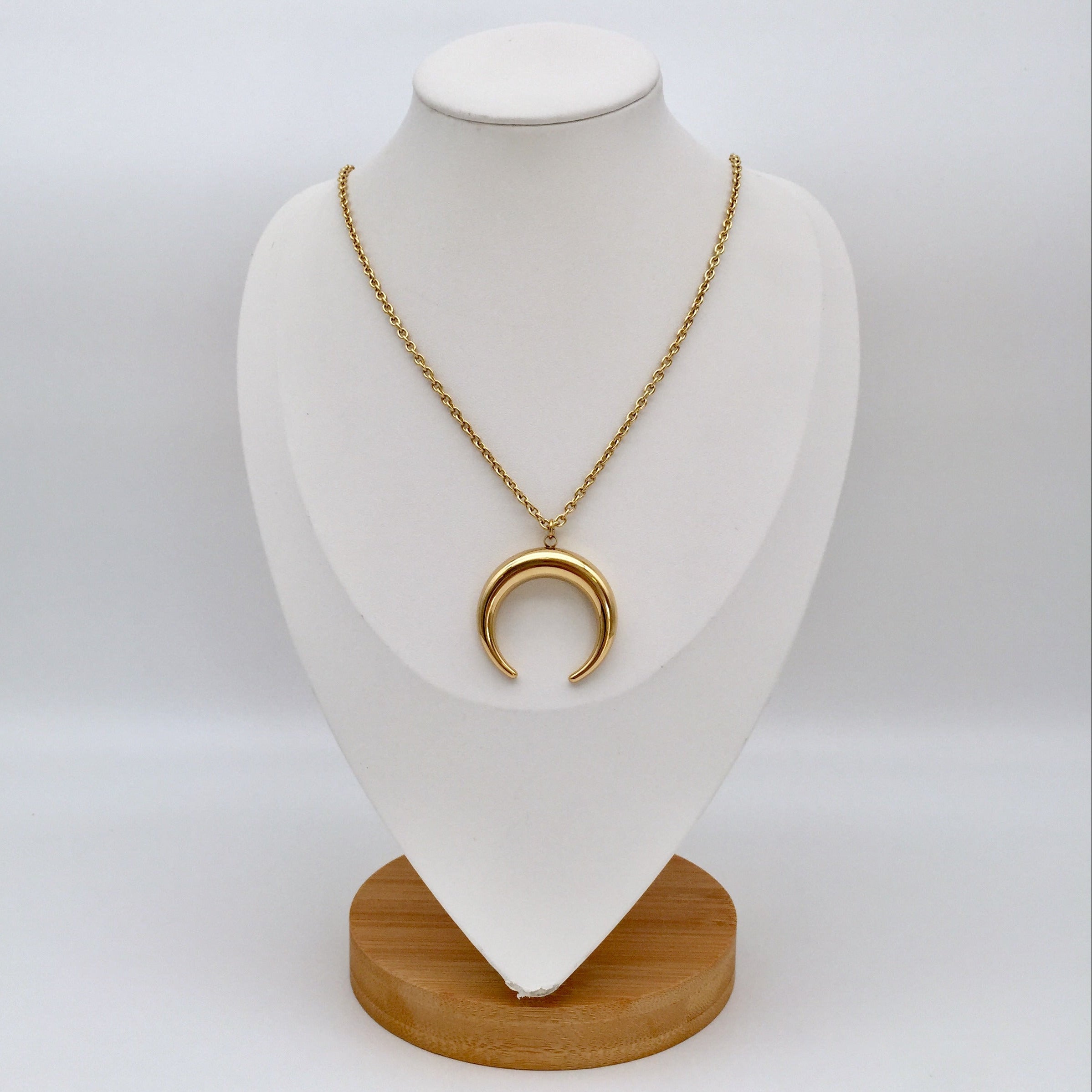Long Kette Mondsichel