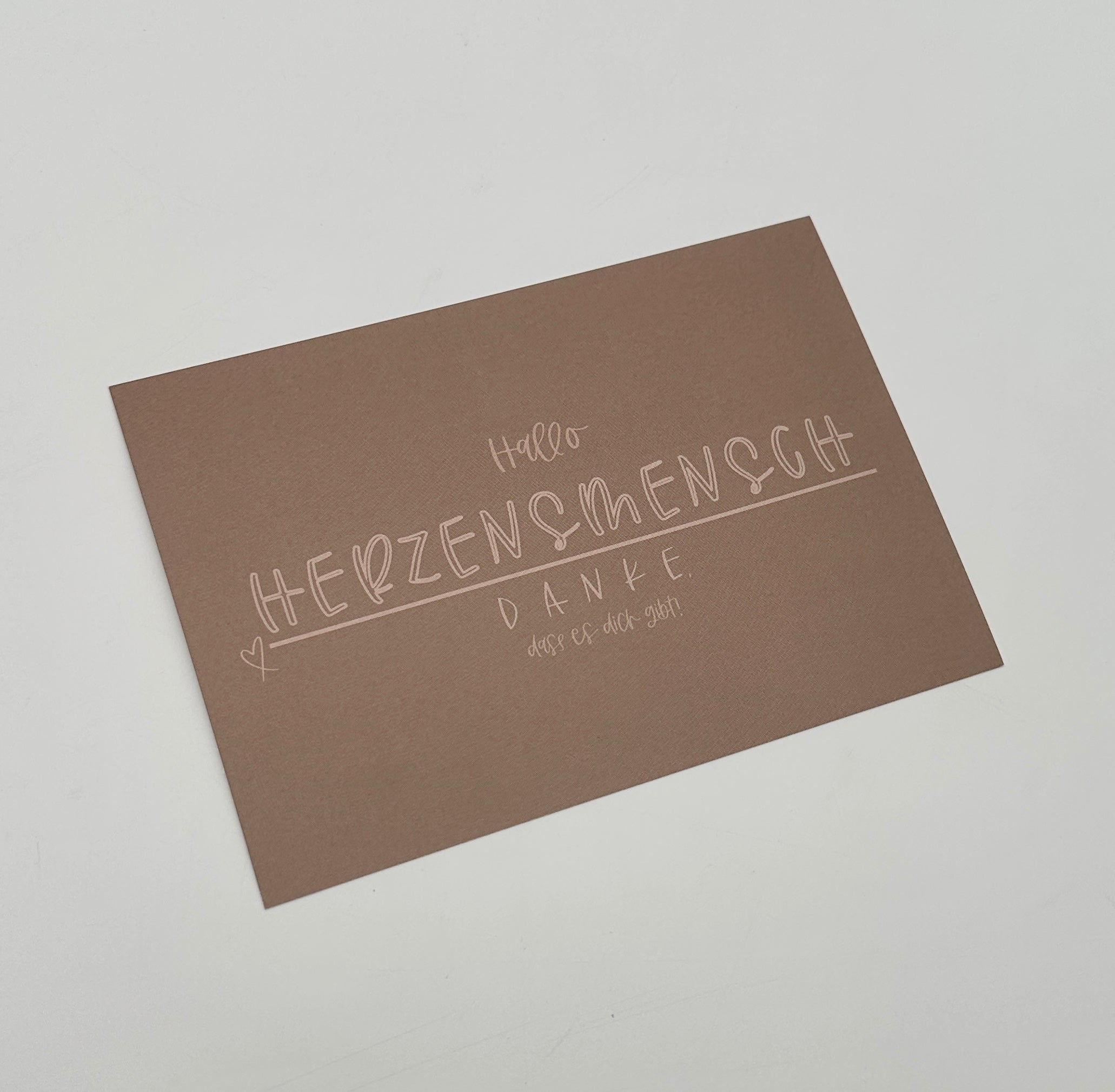 Postkarte laKiwi - Herzensmensch