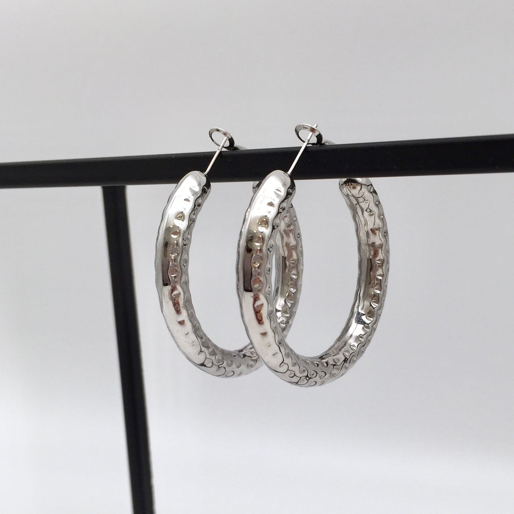 Ohrringe Hoops Structured