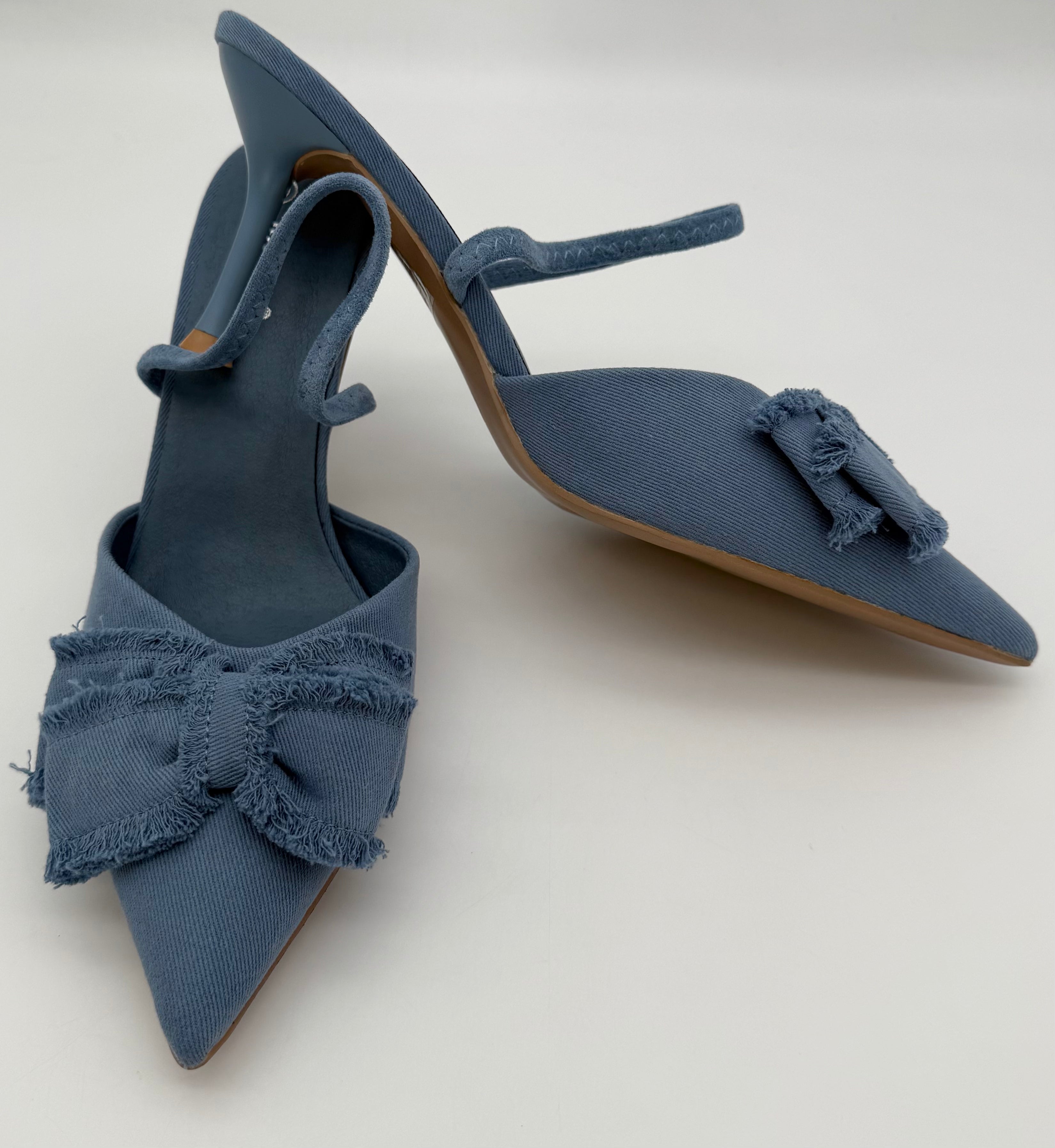 Sling Pumps Jeans Look