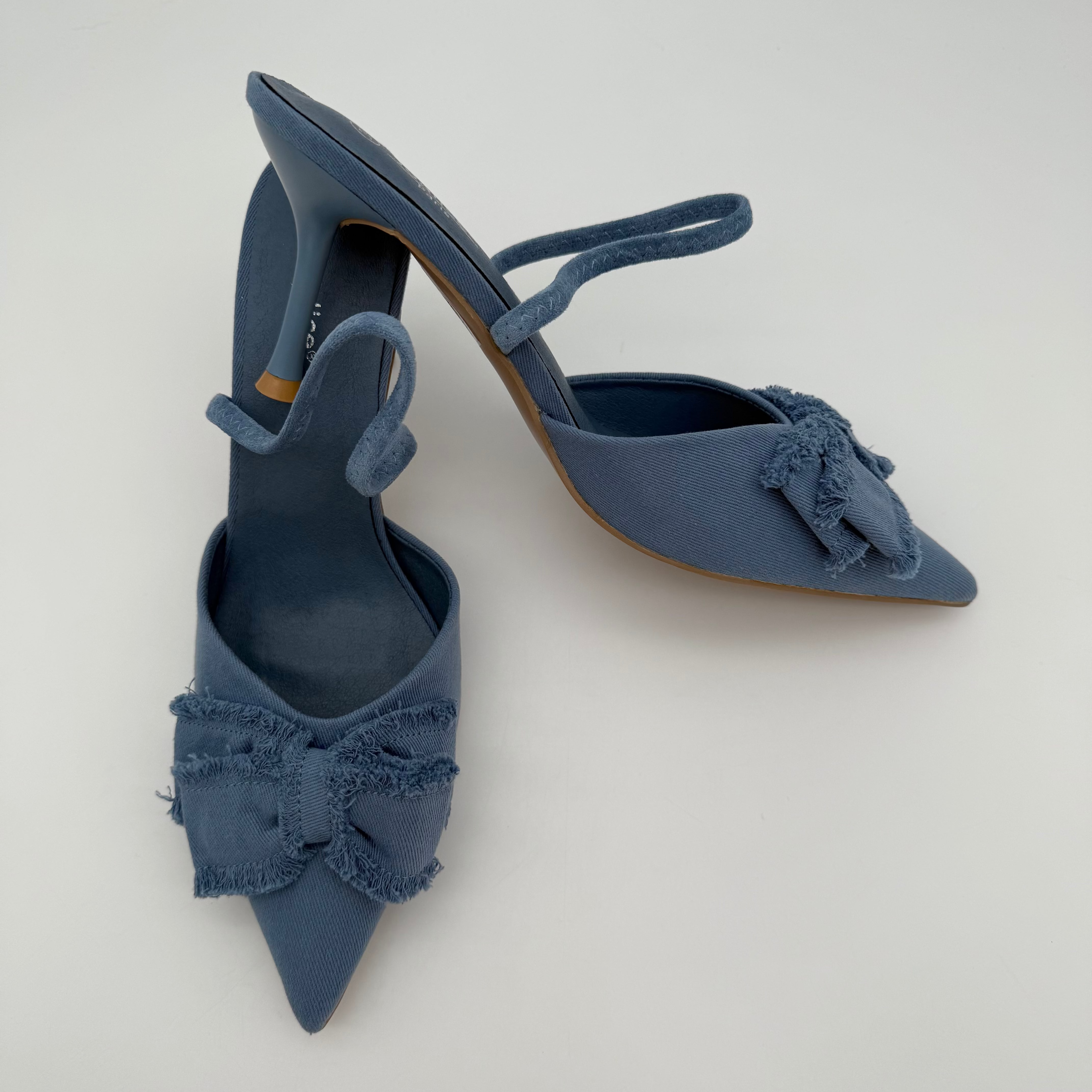 Sling Pumps Jeans Look