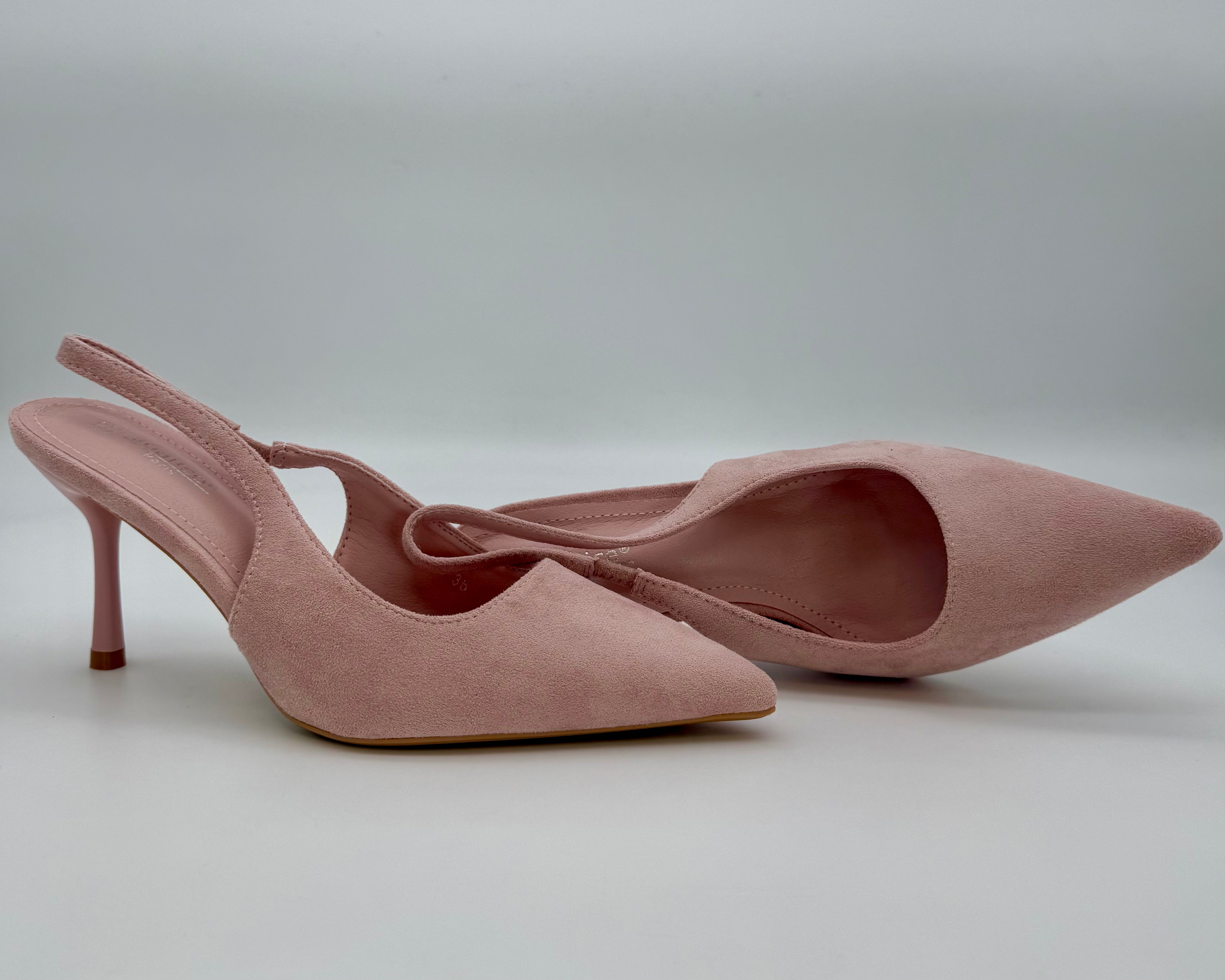Sling Pumps Suede
