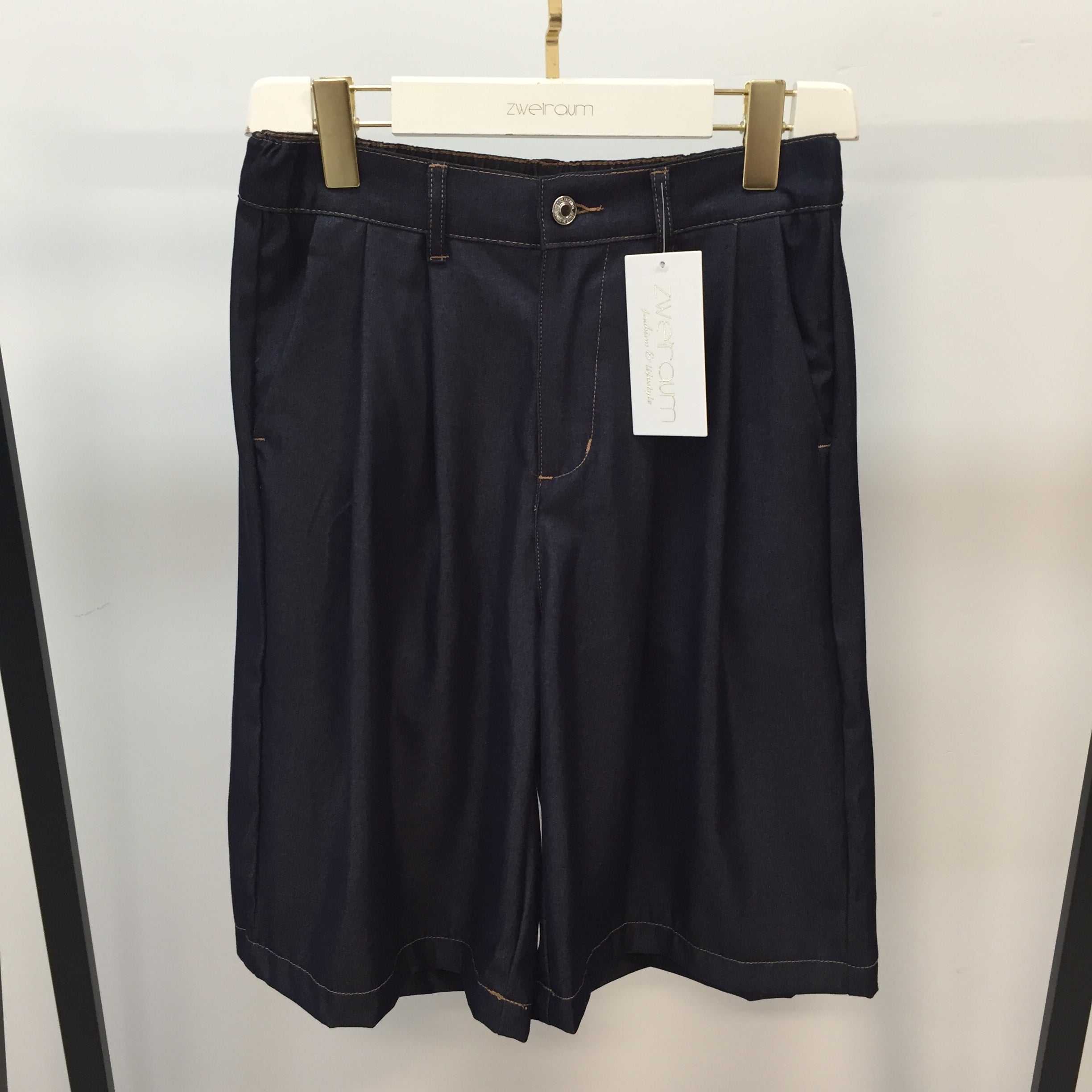Midi Shorts In Jeans Optik