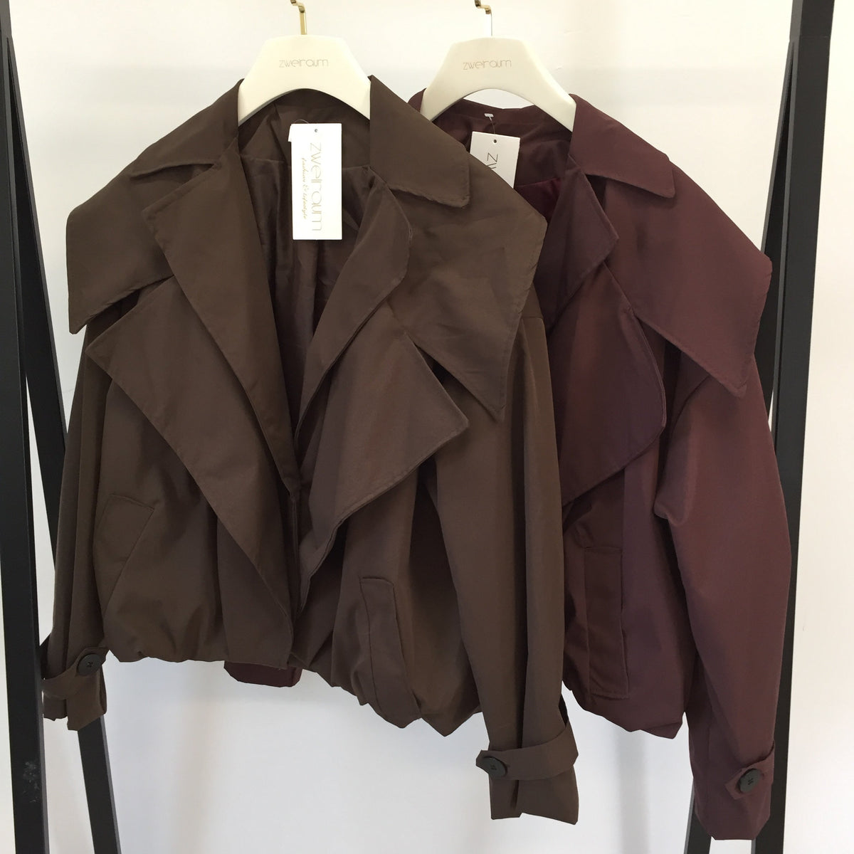 Trench Jacke Midi