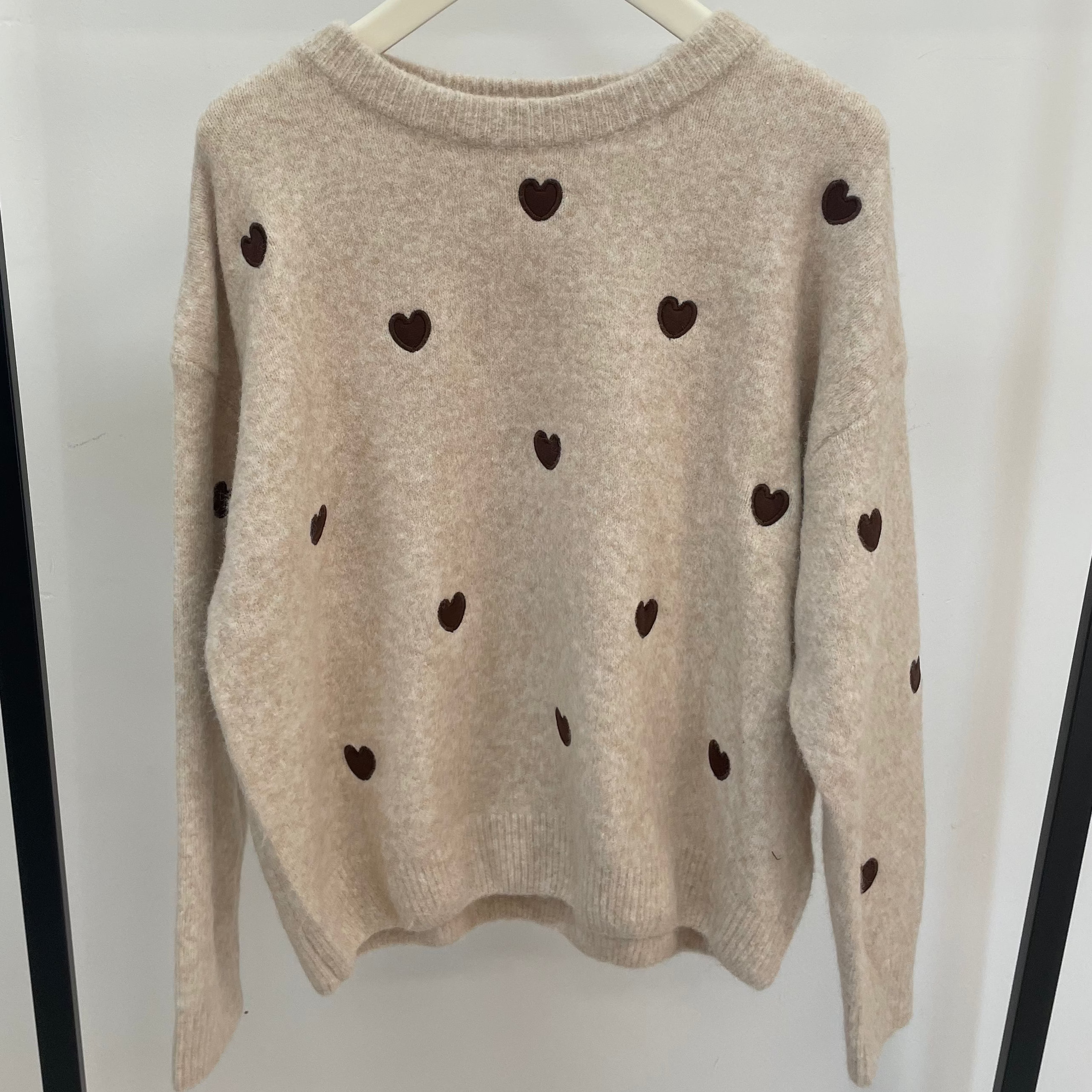 Strickpulli Tiny Hearts
