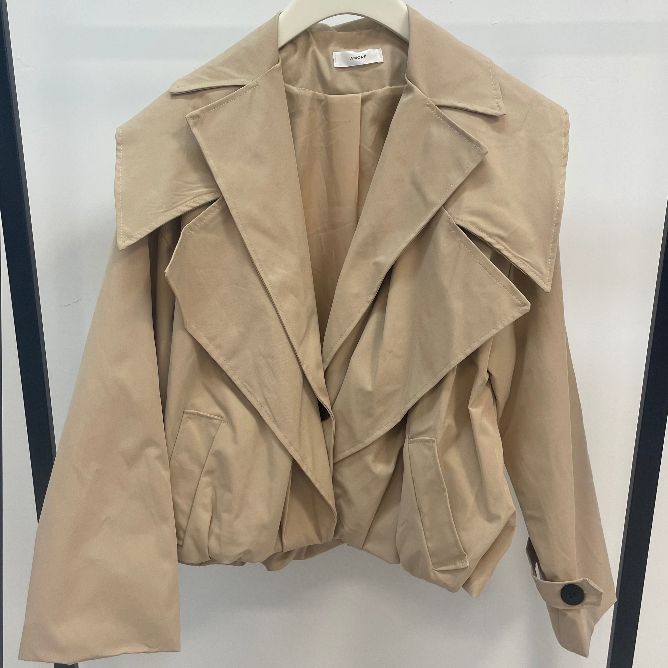Trench Jacke Midi