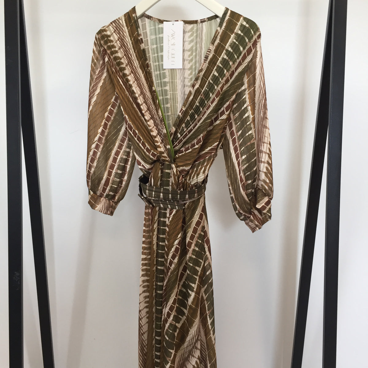 Kleid Brush Pattern