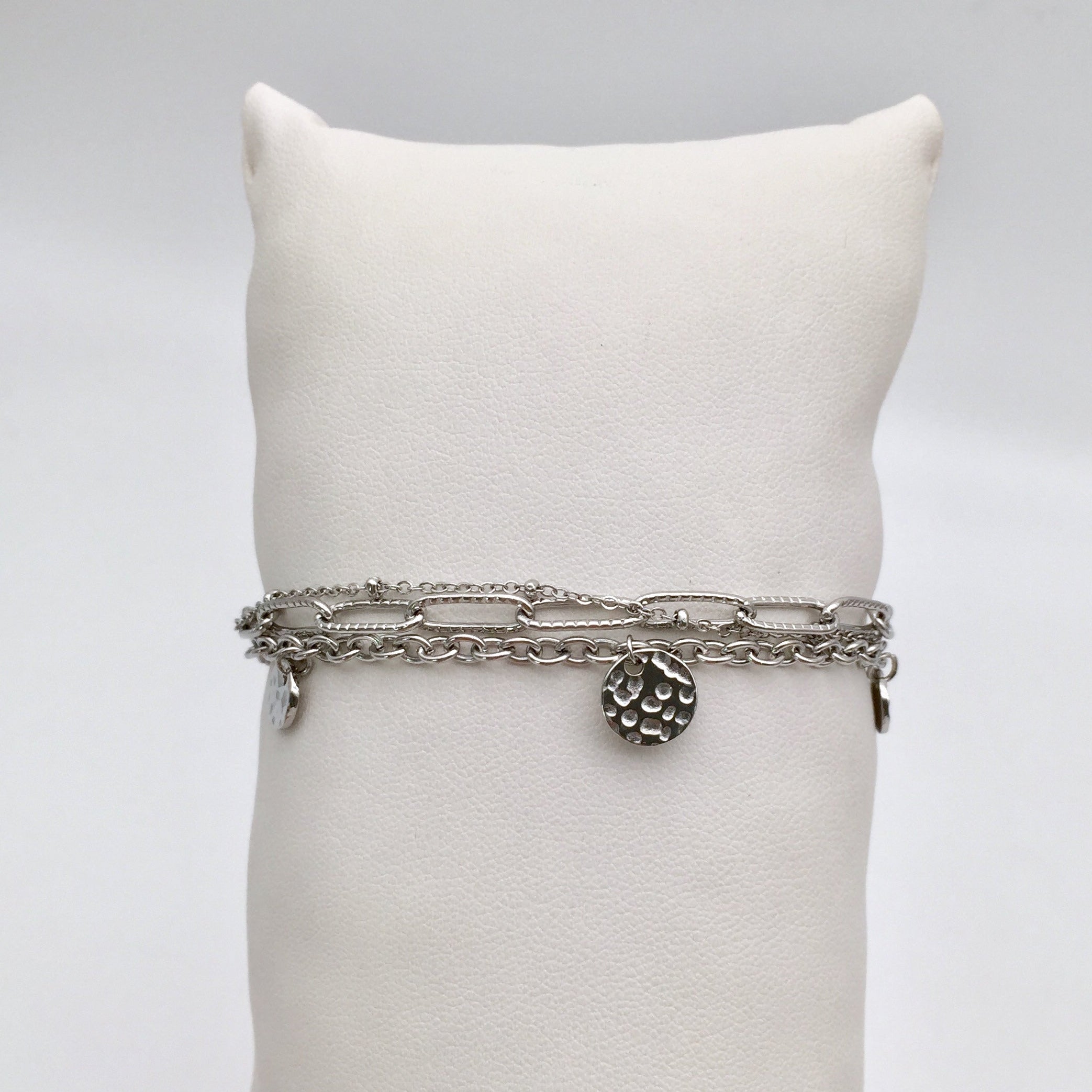Armkette Tripple Chain Hanging Coins