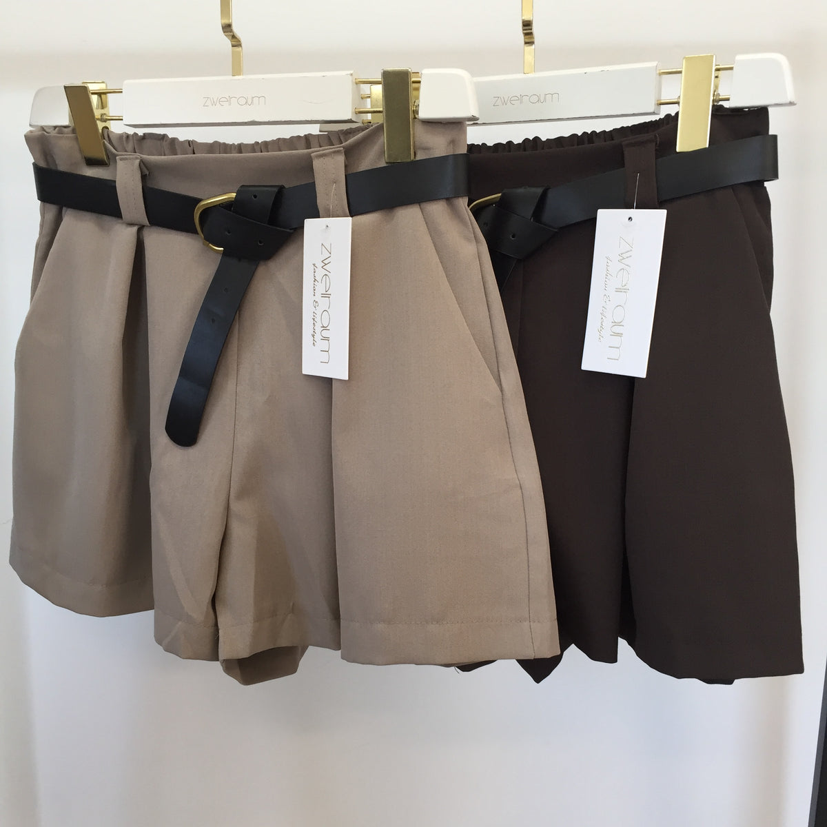 Everyday Shorts mit Gürtel