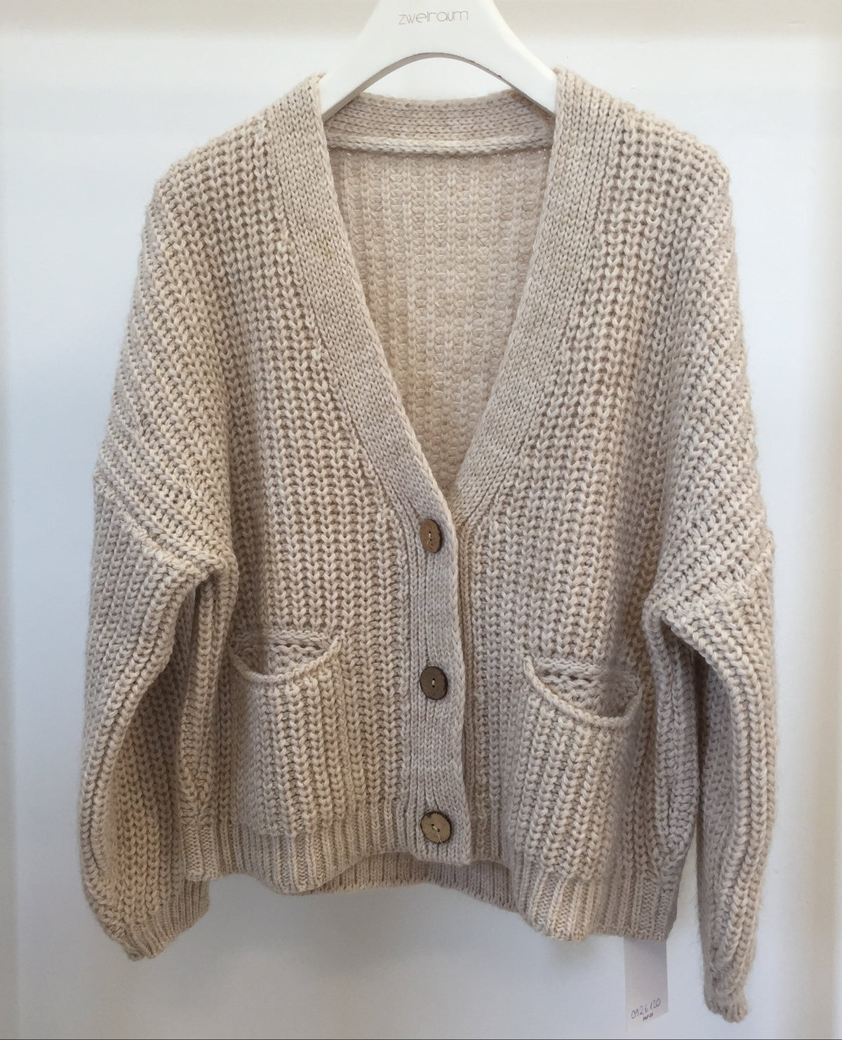 Strickjacke Side Pockets