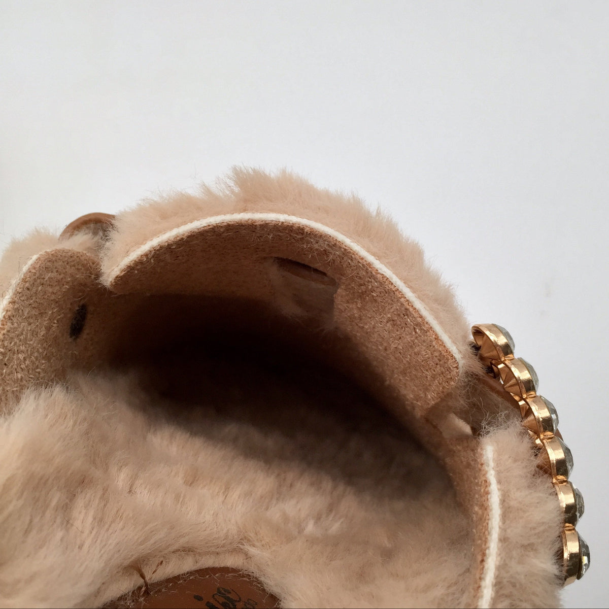 Fluffy Schlappen Schnalle
