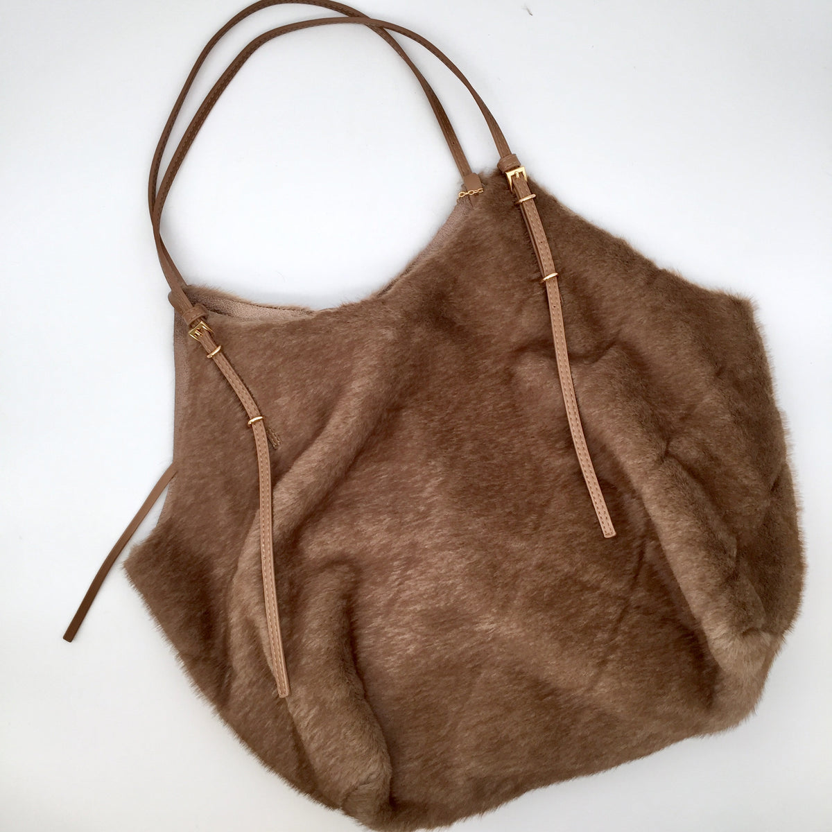 Fell Tasche Karo Print