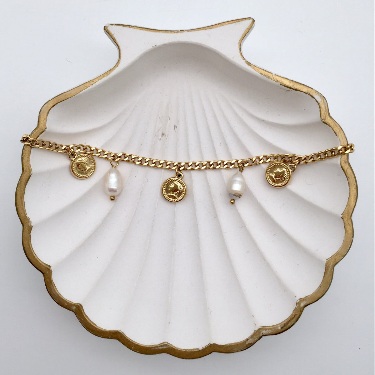 Armkette Charm Pearls