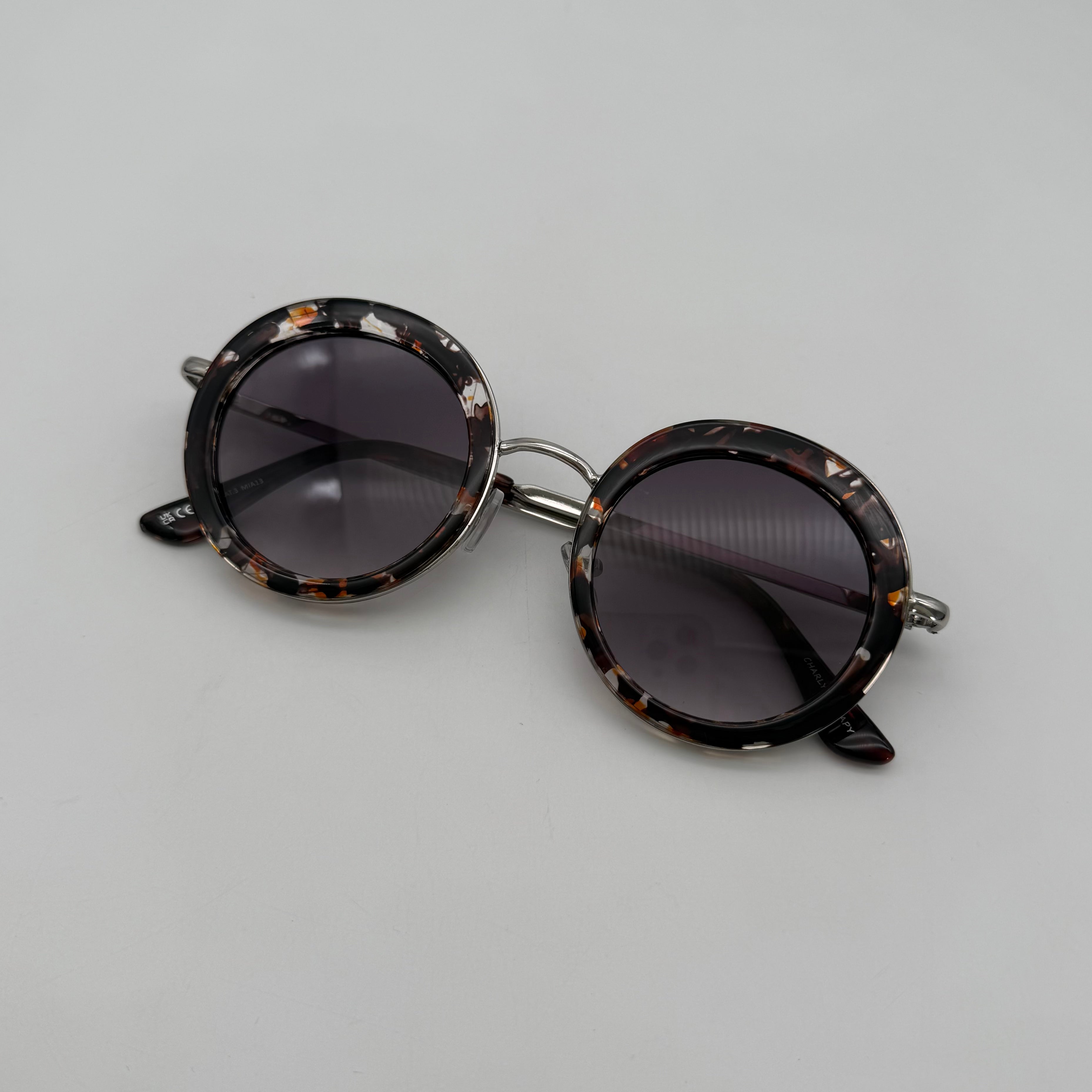 Sonnebrille Round Pattern