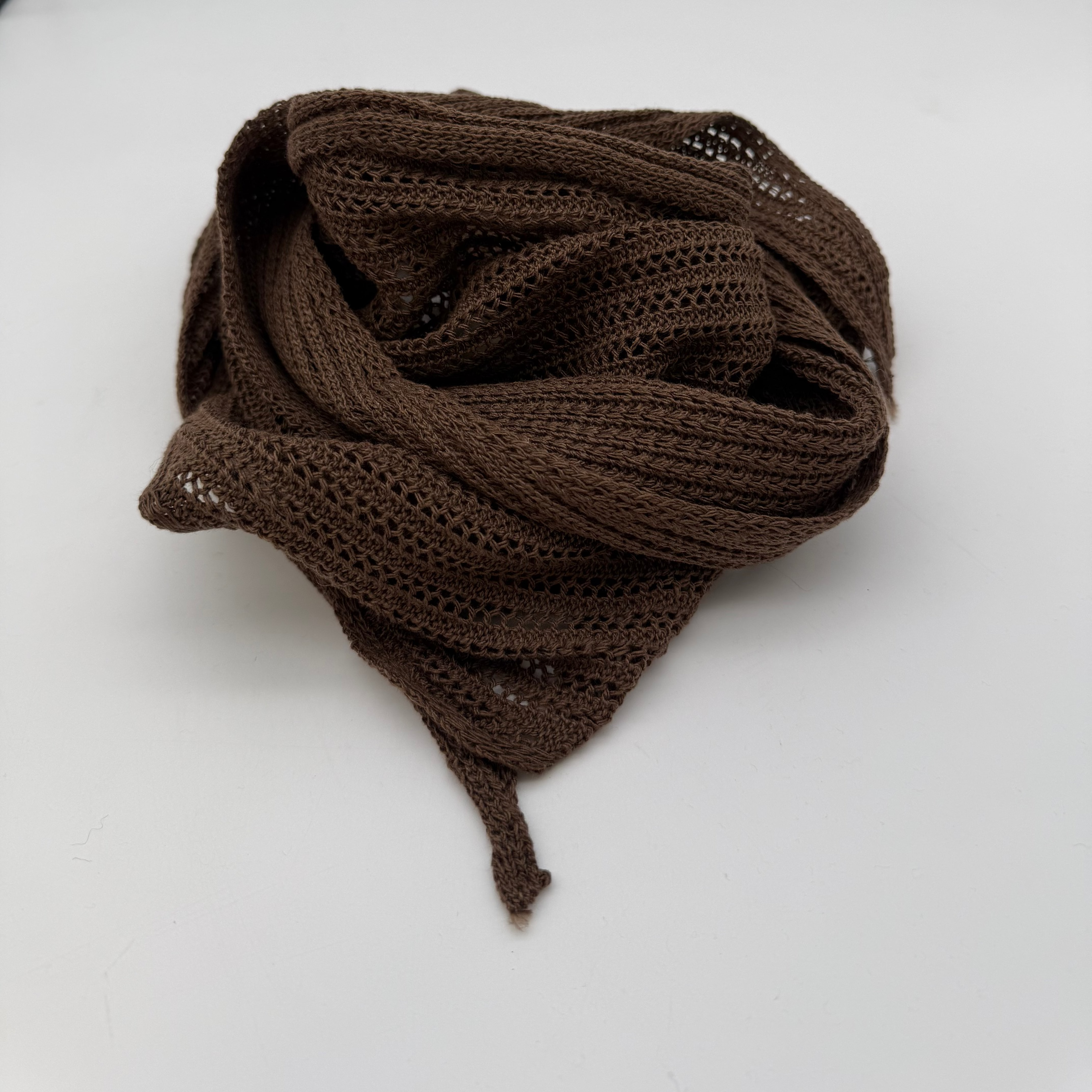 Triangle Tuch Loose Knit