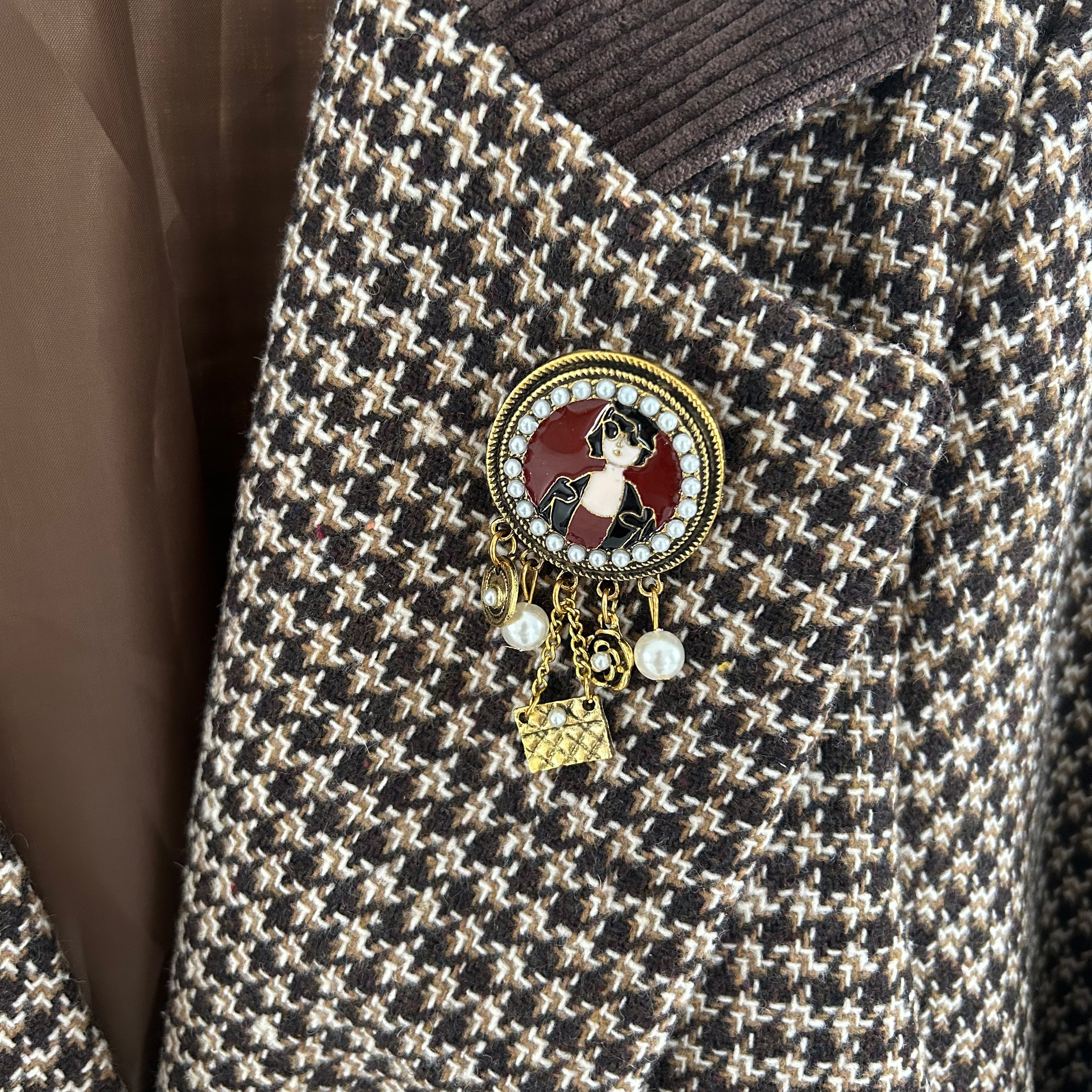 Teddy Blazer Cord Kragen