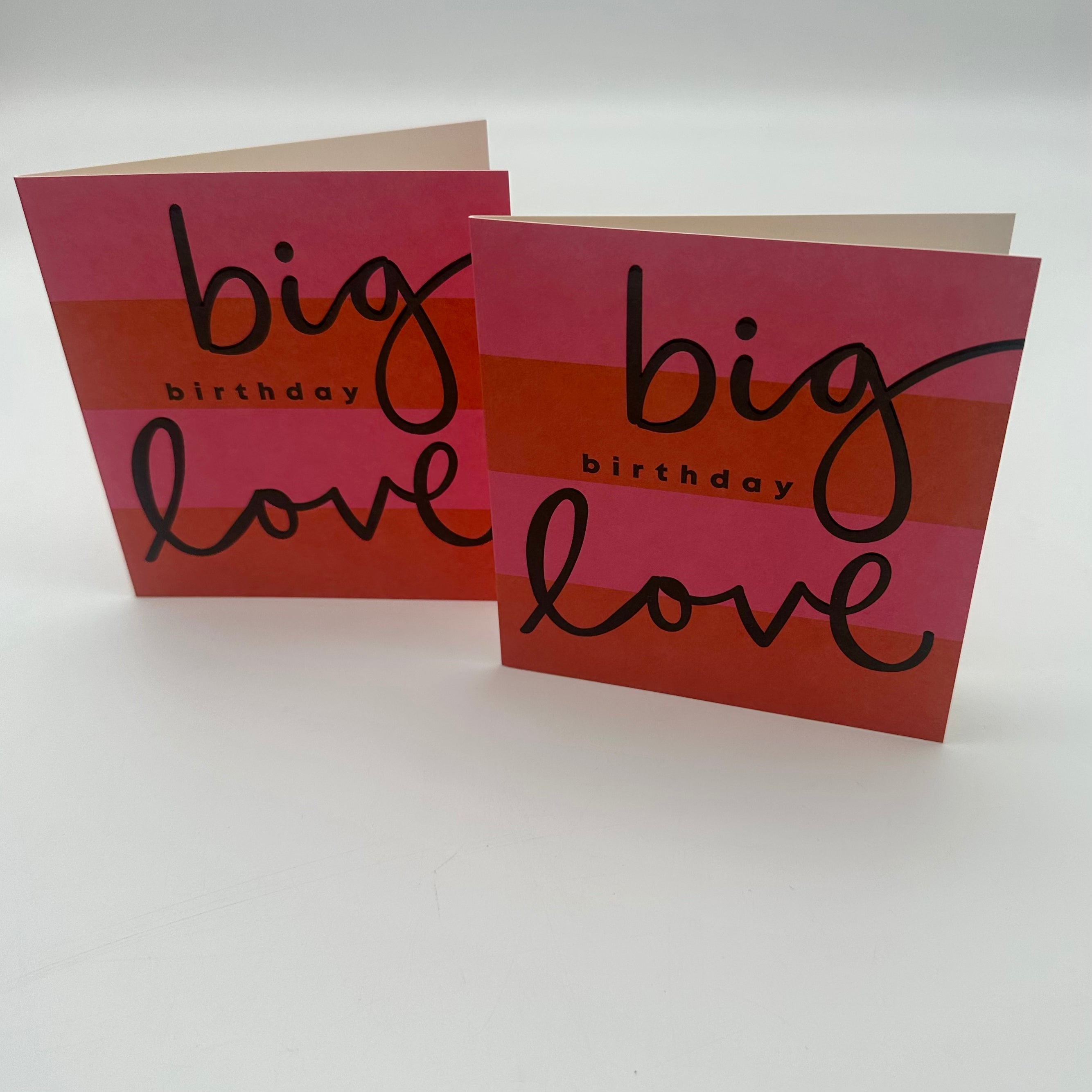 Doppelkarte Big Love