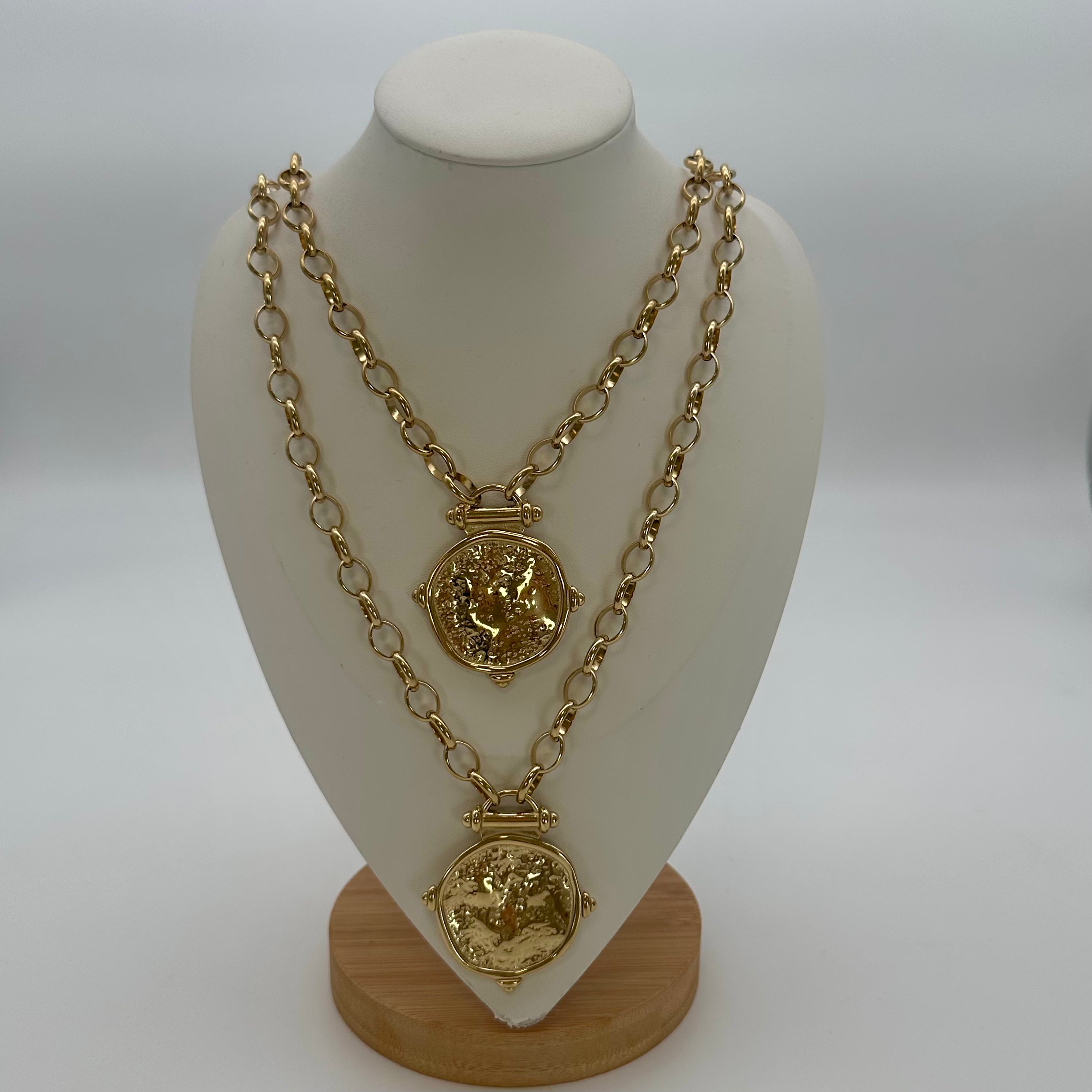 Long Kette Big Pendant