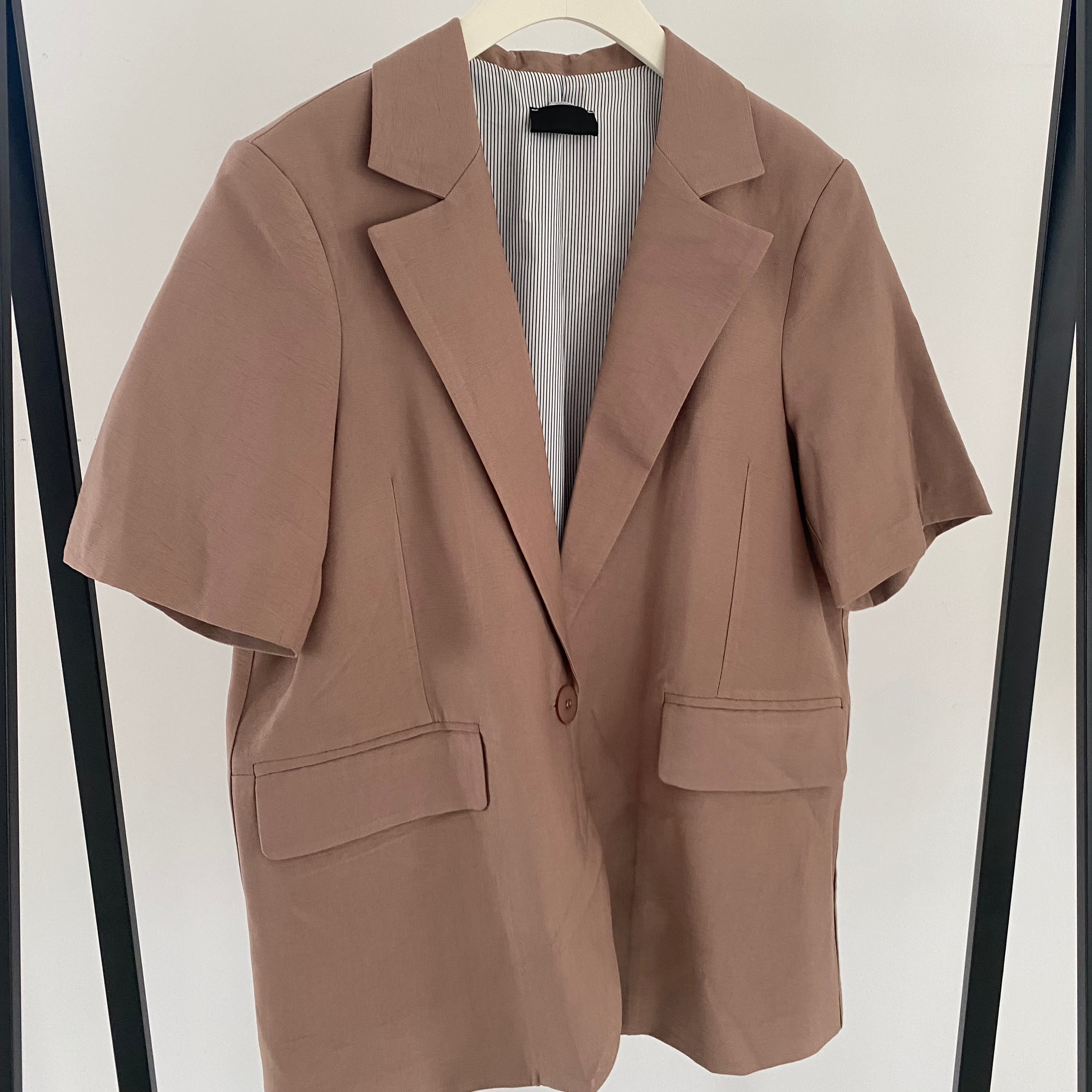 Long Blazer Kurzarm